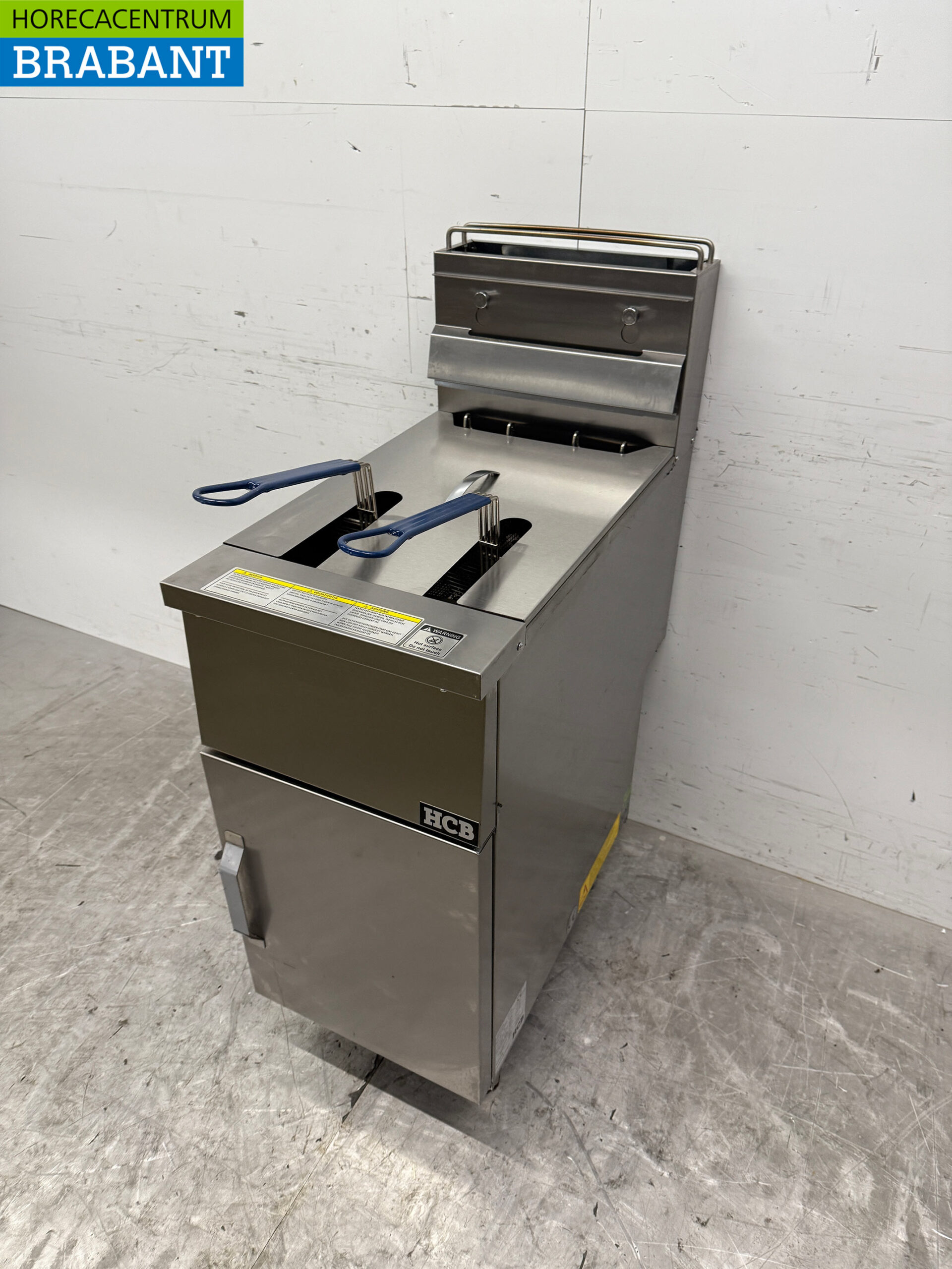 RVS HCB Friteuse frituur 15 liter Premium-line GAS Horeca - Afbeelding 2