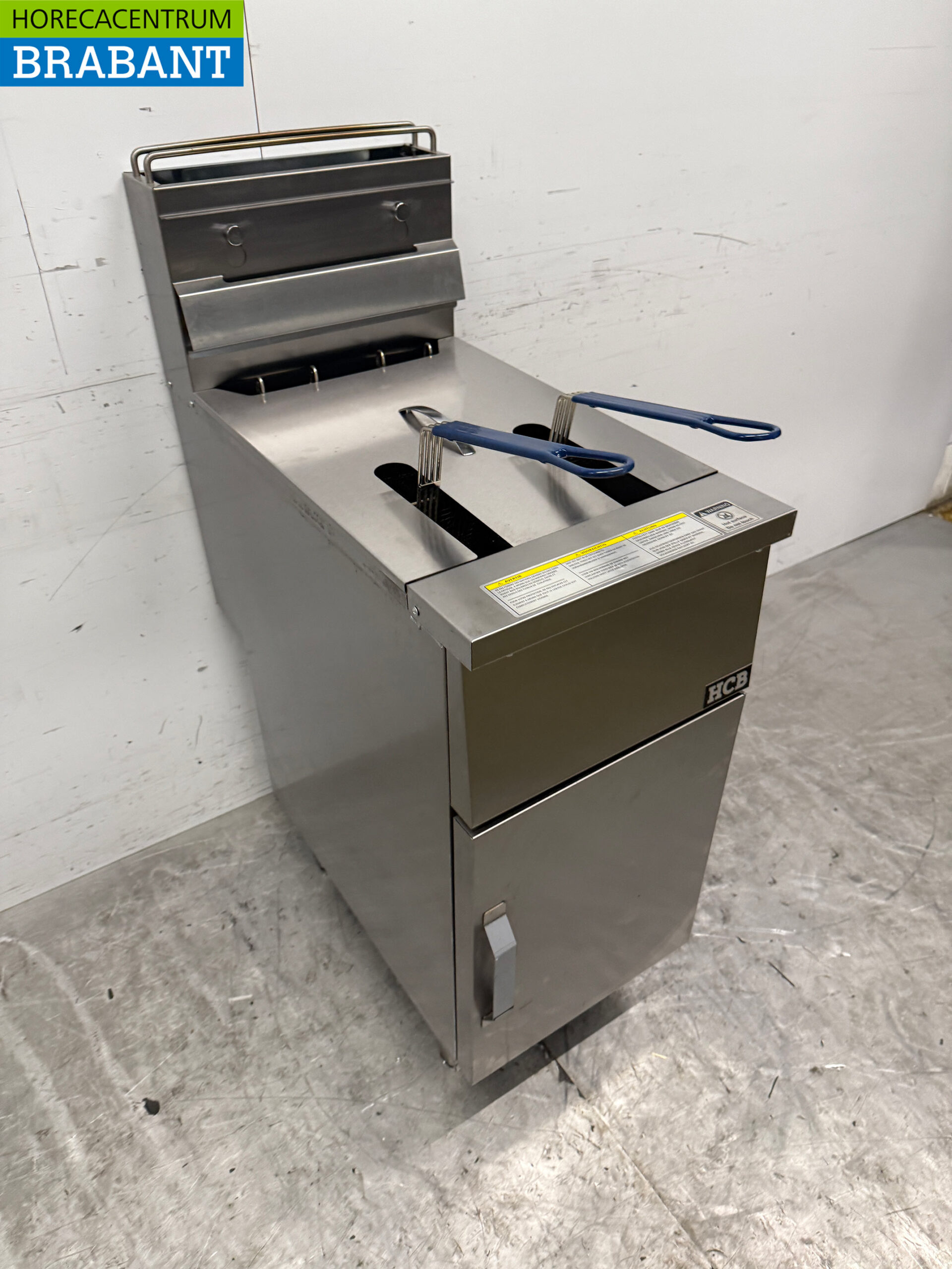 RVS HCB Friteuse frituur 15 liter Premium-line GAS Horeca - Afbeelding 3