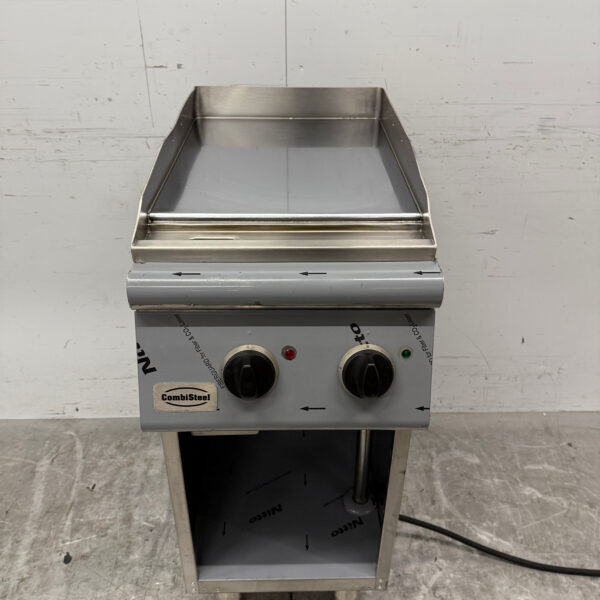 RVS Combisteel Spiegelbakplaat Chroom 40 cm 400V Horeca