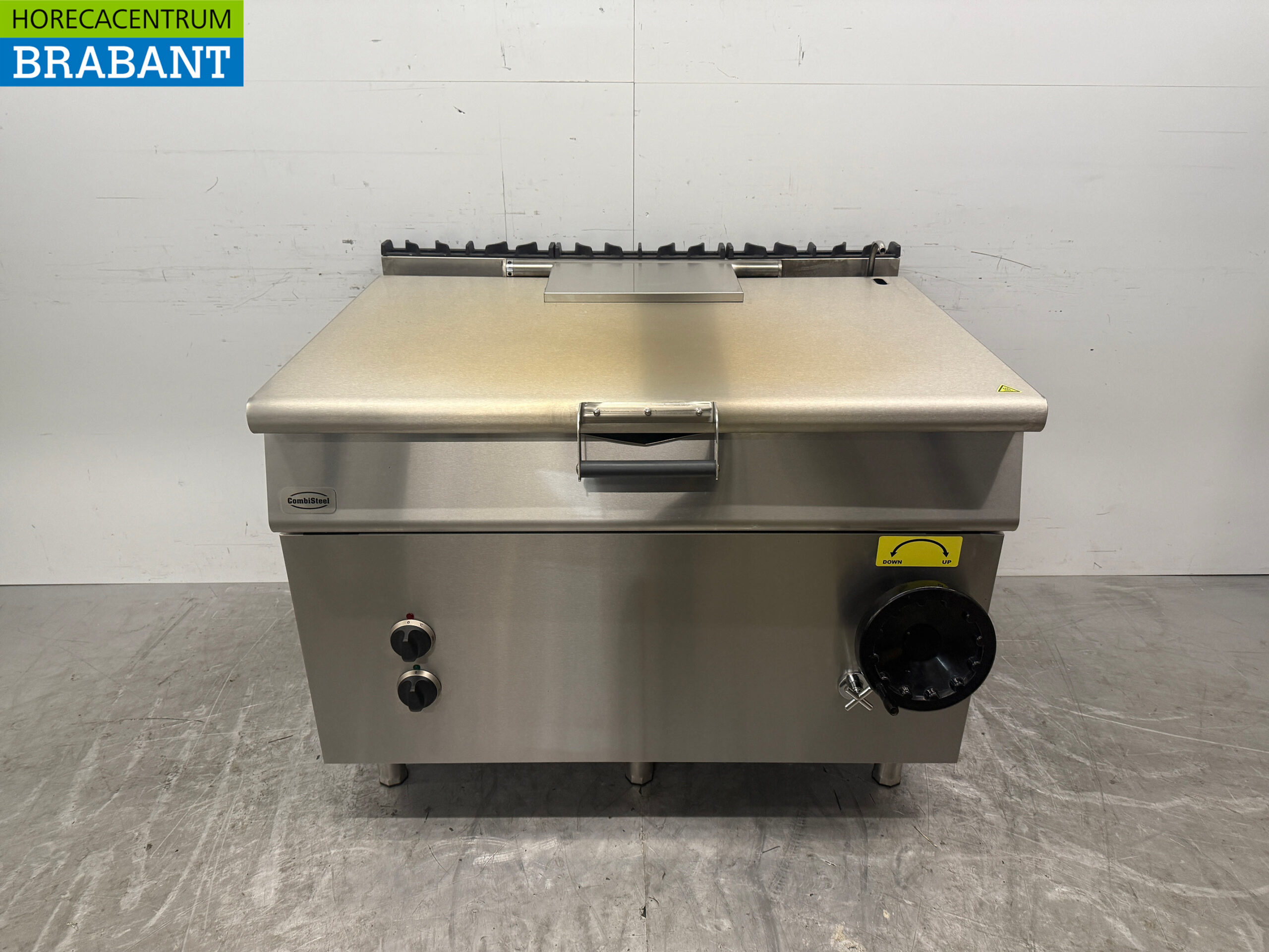 RVS Combisteel Kantelbare Braadslede 120 liter 120 cm 400V Horeca