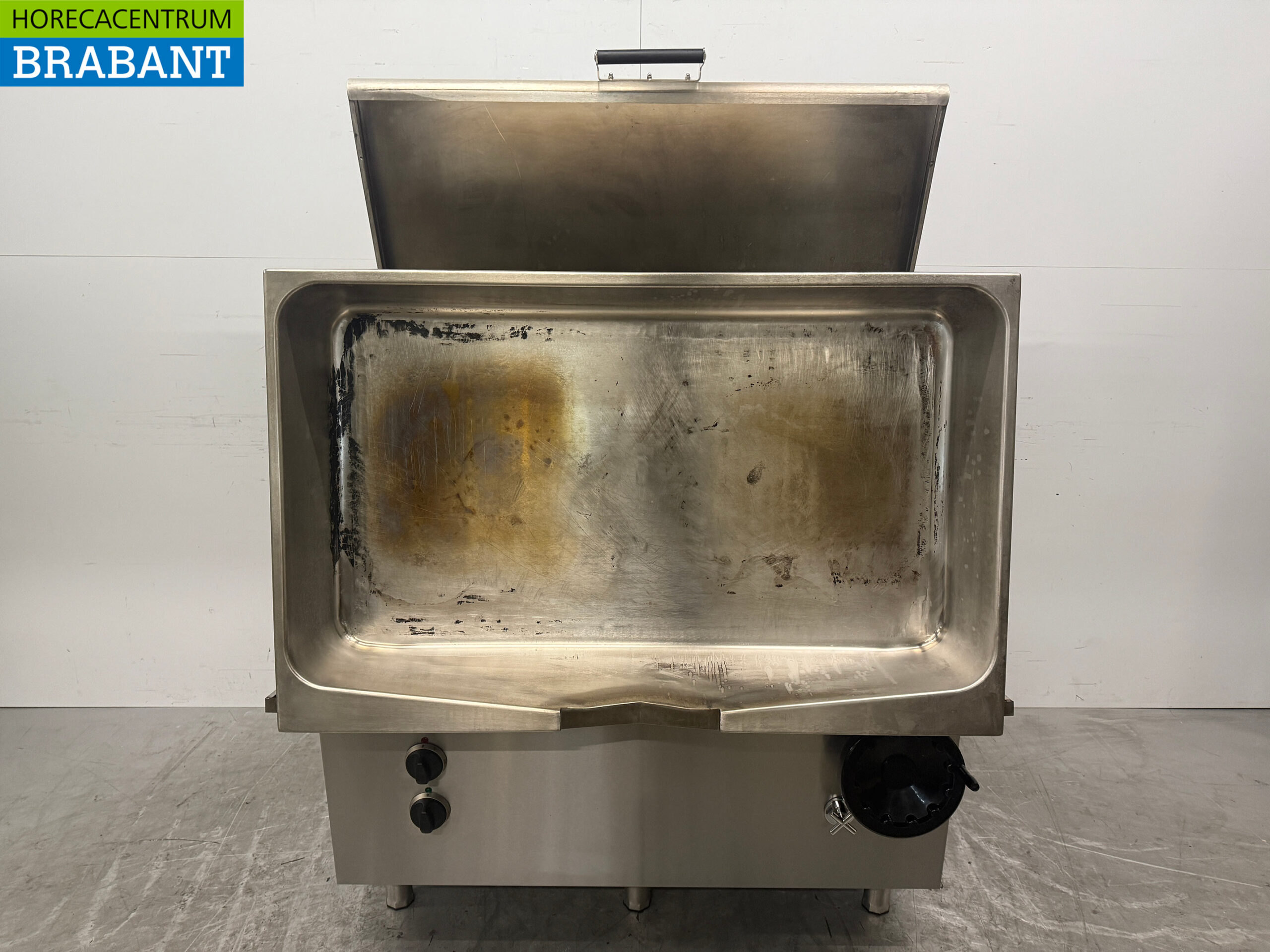 RVS Combisteel Kantelbare Braadslede 120 liter 120 cm 400V Horeca - Afbeelding 5