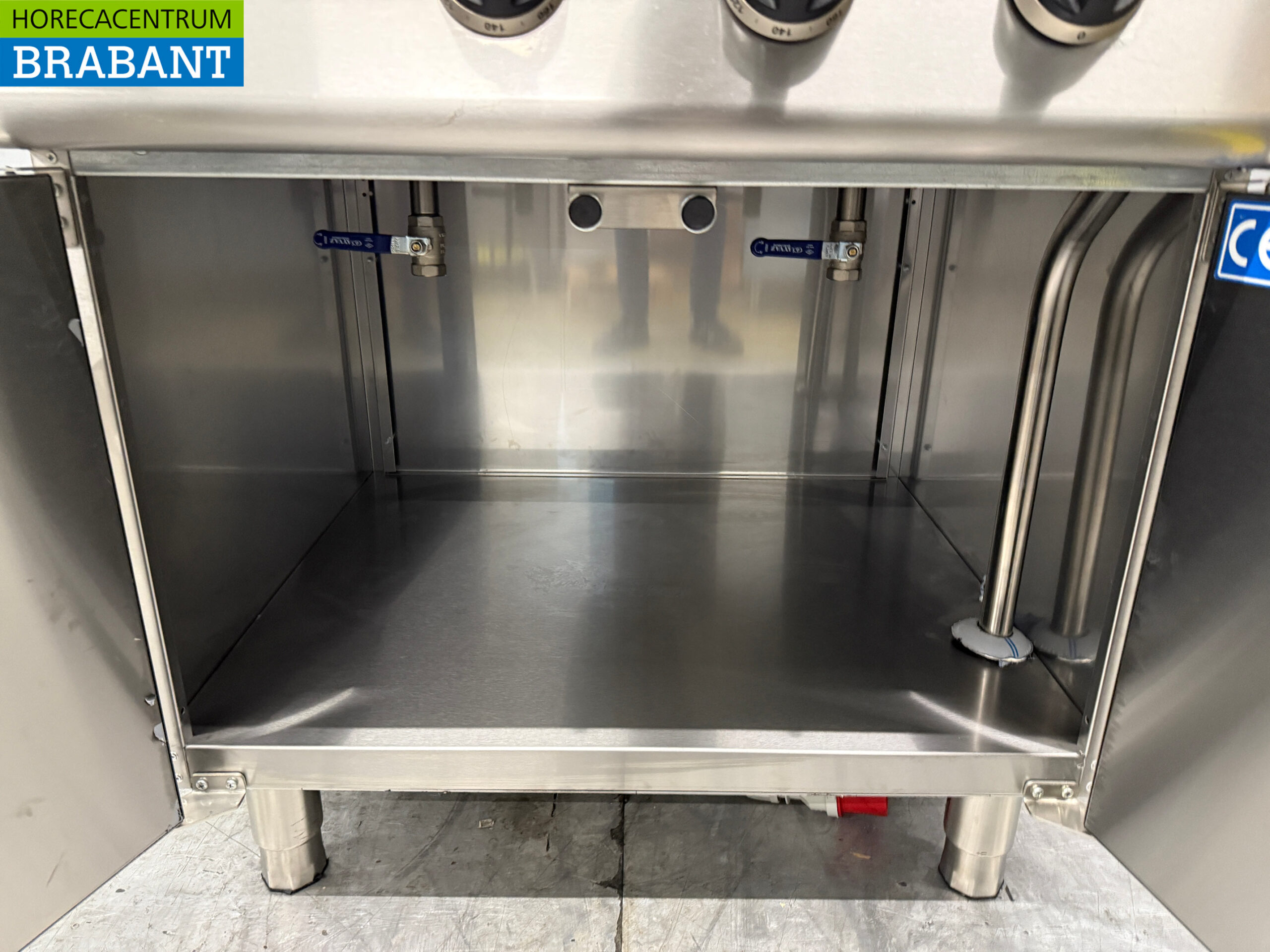 RVS Combisteel Dubbele Friteuse 2 x 18 liter 400V Horeca - Afbeelding 5