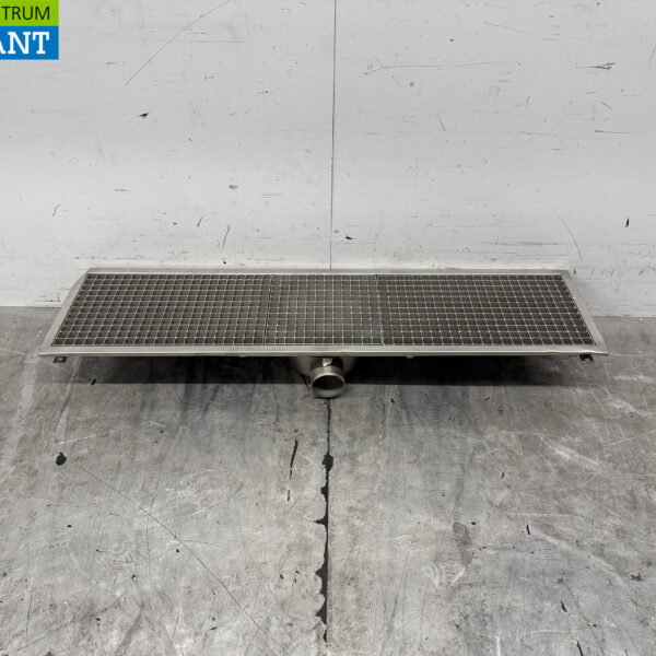 Combisteel RVS Vloerput 118 x 30 x 14 cm Horeca