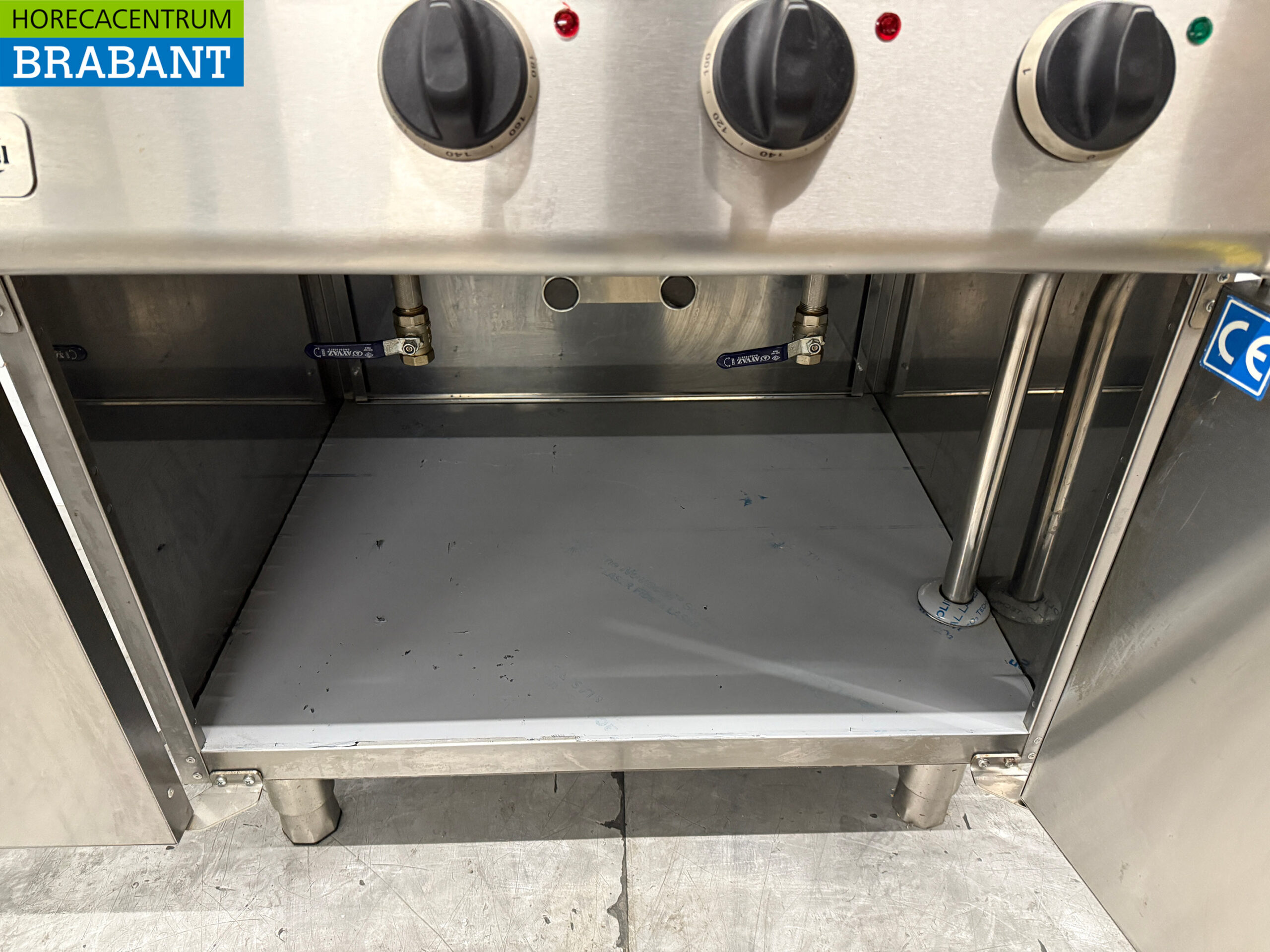 RVS Combisteel Dubbele Friteuse 2 x 18 liter 400V Horeca - Afbeelding 5