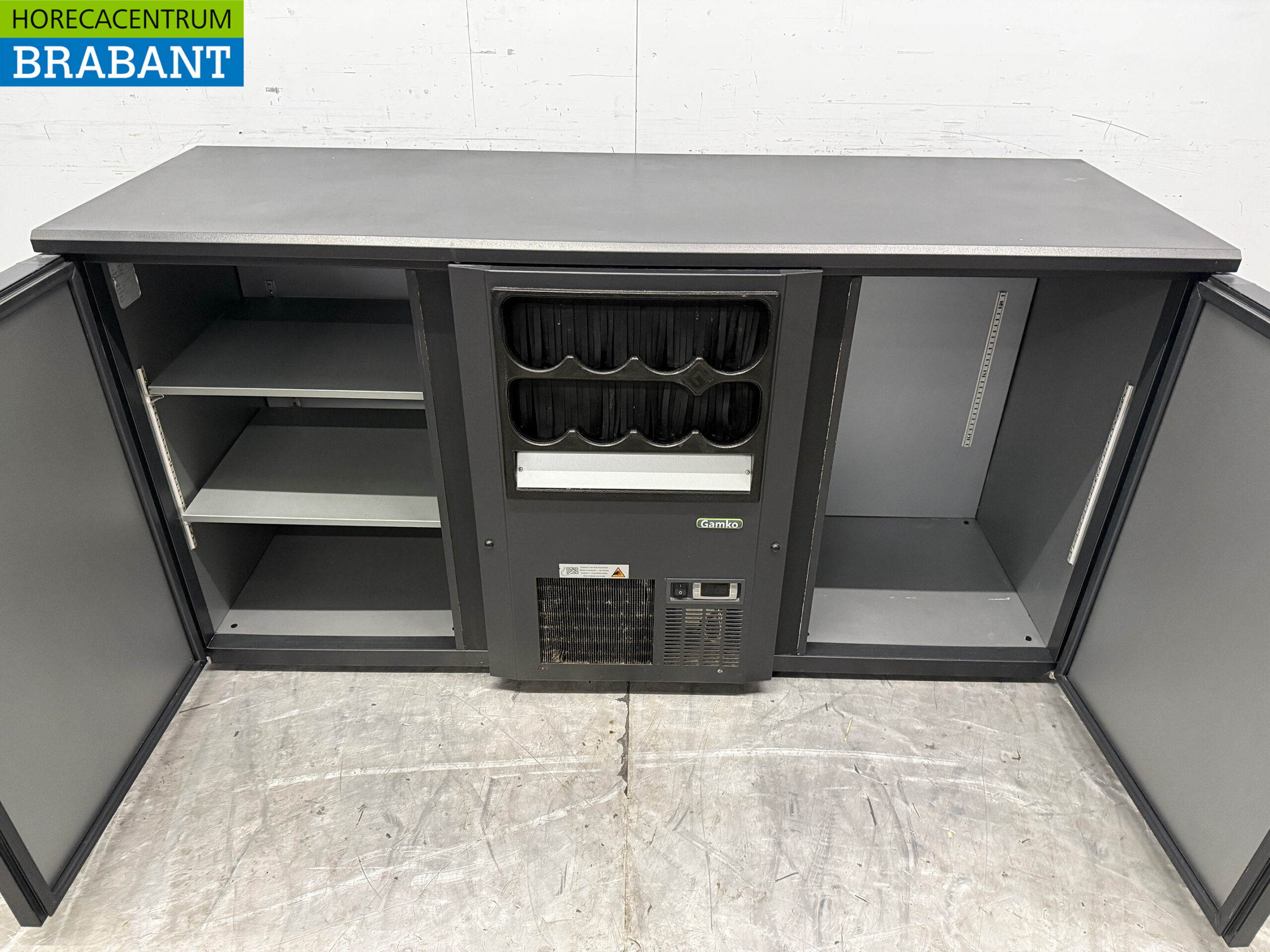 Gamko Flessennest met 2 deuren 167 cm 230V Horeca - Afbeelding 4