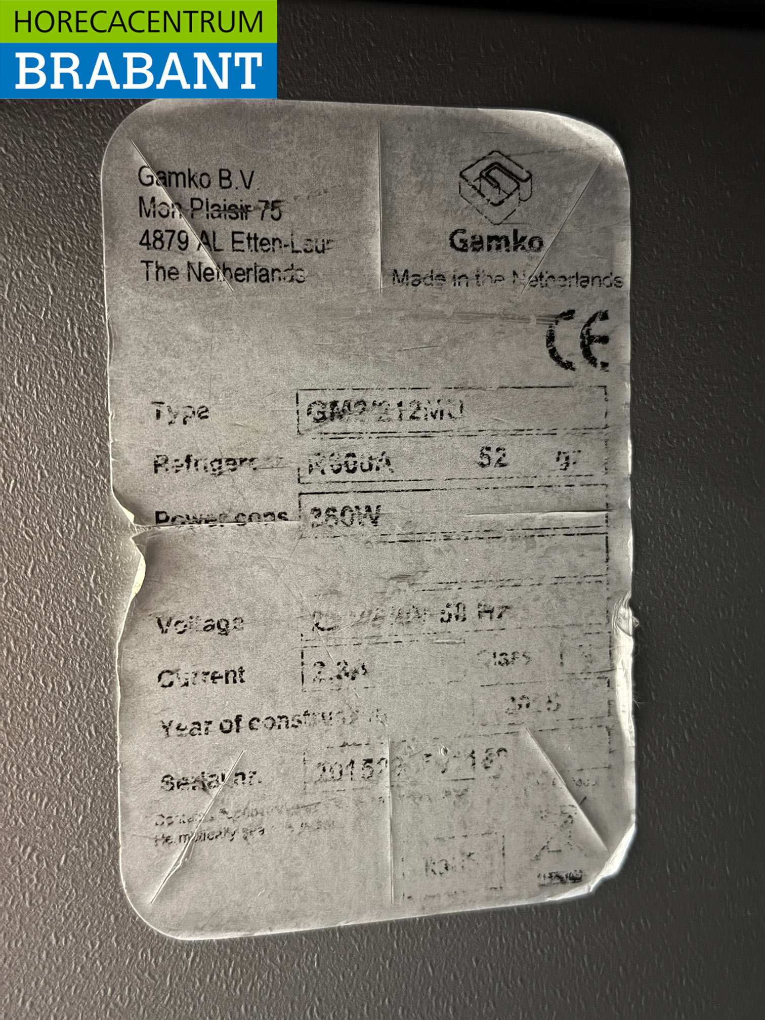 Gamko Flessennest met 2 deuren 167 cm 230V Horeca - Afbeelding 5