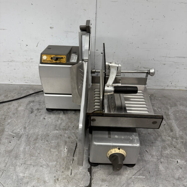 RVS Bizerba Vleessnijmachine Snijmachine 230V Horeca Slagerij