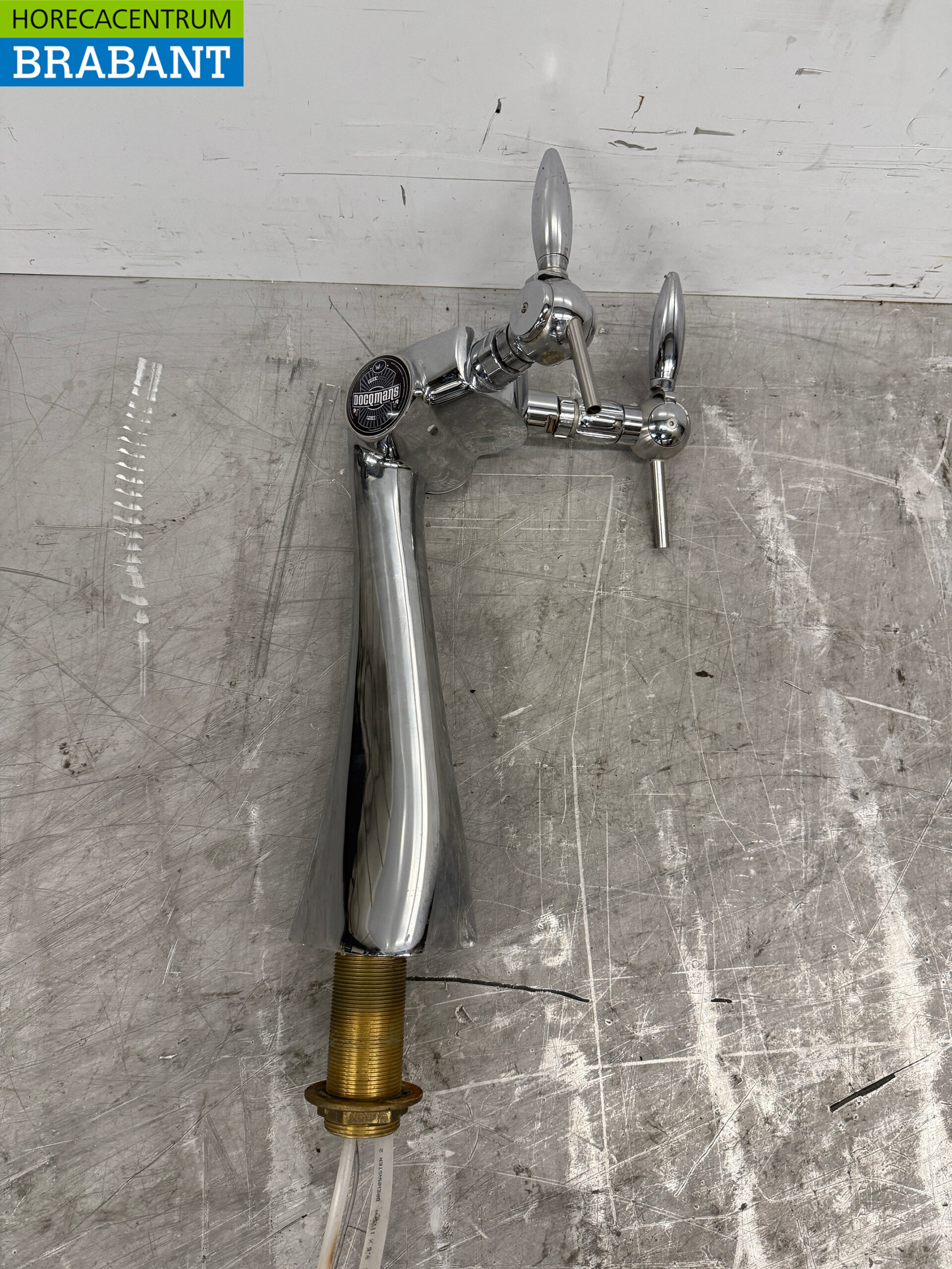 RVS Biertap Tapkraan Tapzuil 2 Kranen Horeca Cafe