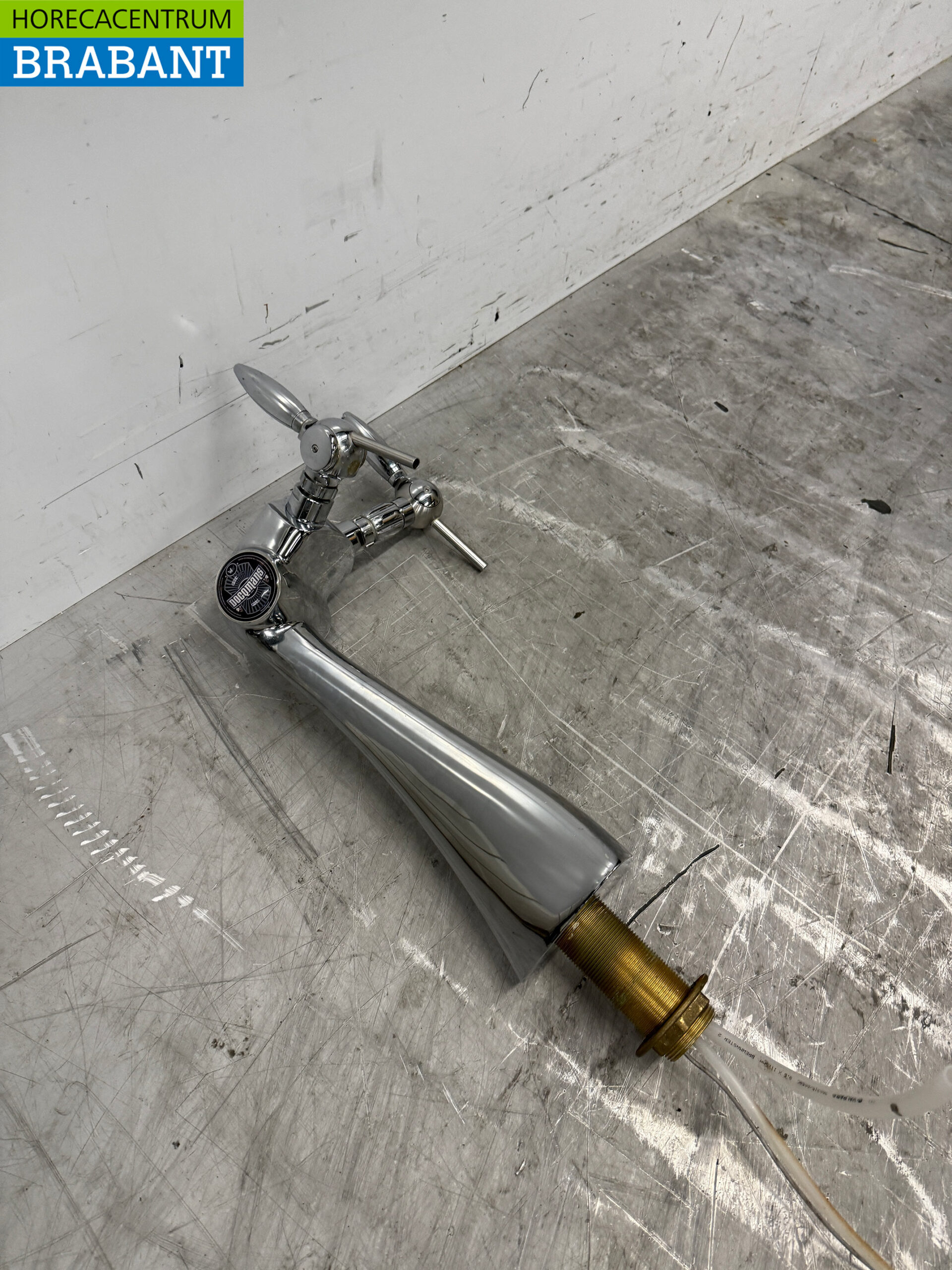 RVS Biertap Tapkraan Tapzuil 2 Kranen Horeca Cafe - Afbeelding 3