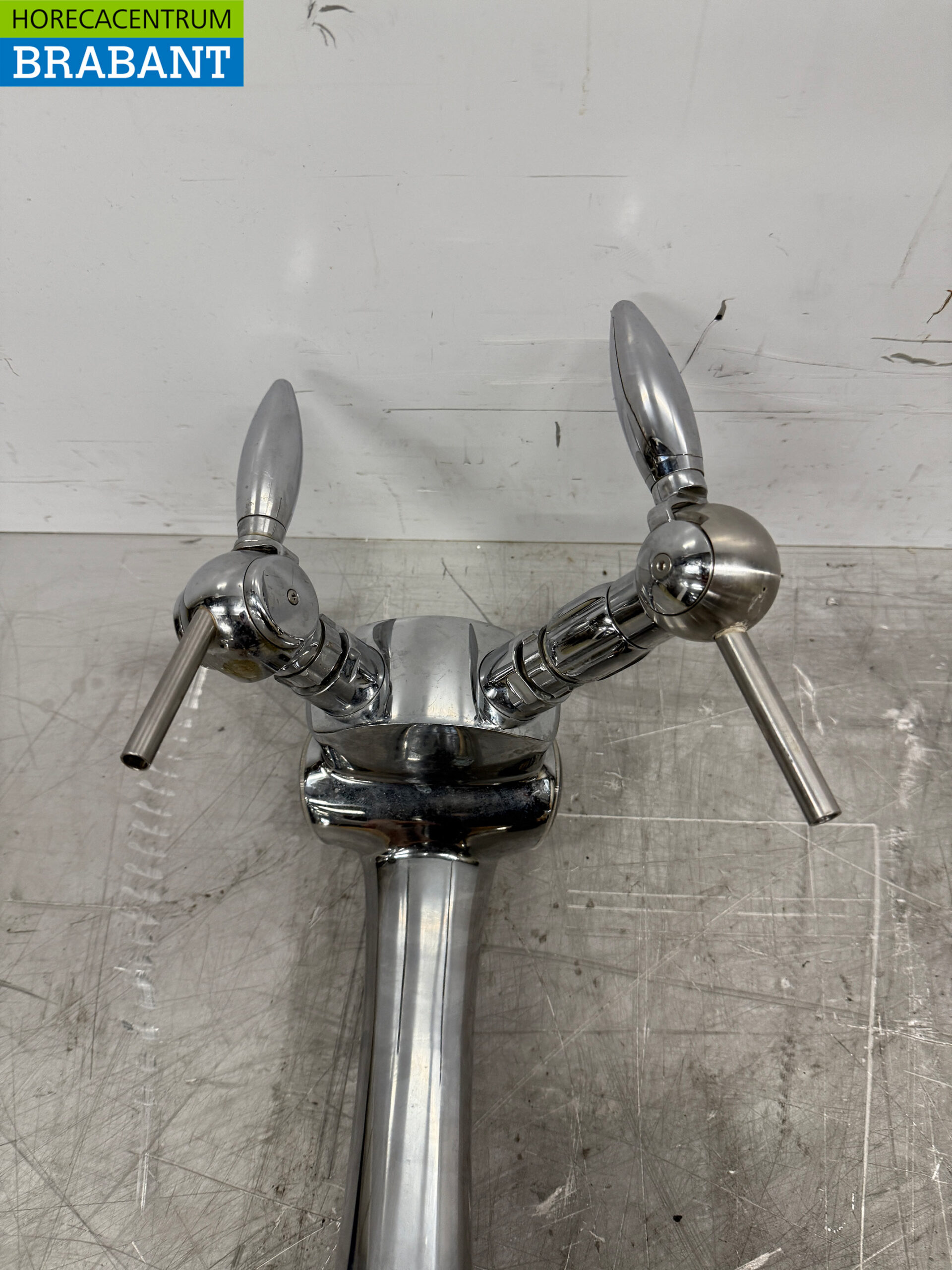RVS Biertap Tapkraan Tapzuil 2 Kranen Horeca Cafe - Afbeelding 5