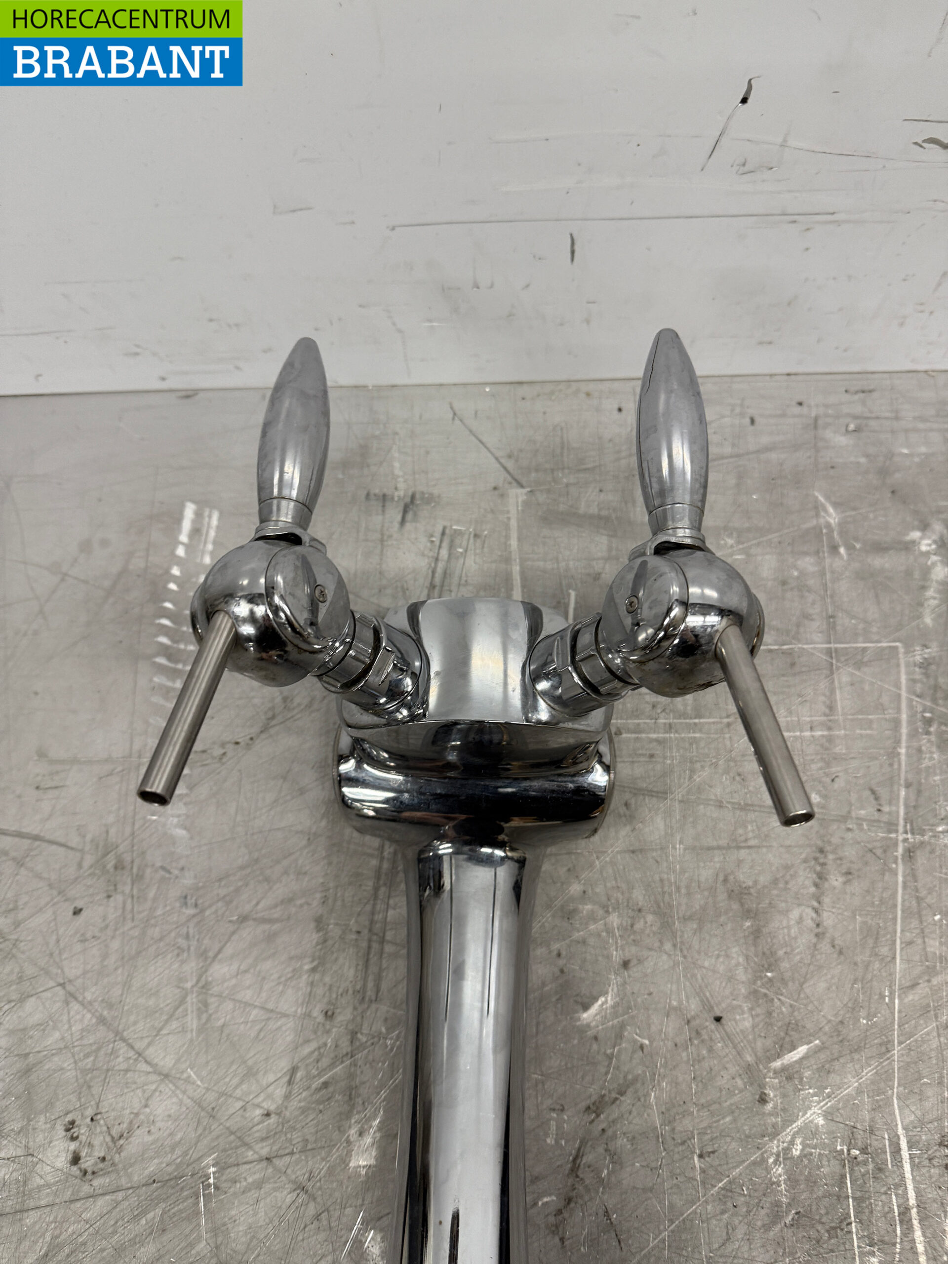 RVS Biertap Tapkraan Tapzuil 2 Kranen Horeca Cafe - Afbeelding 5