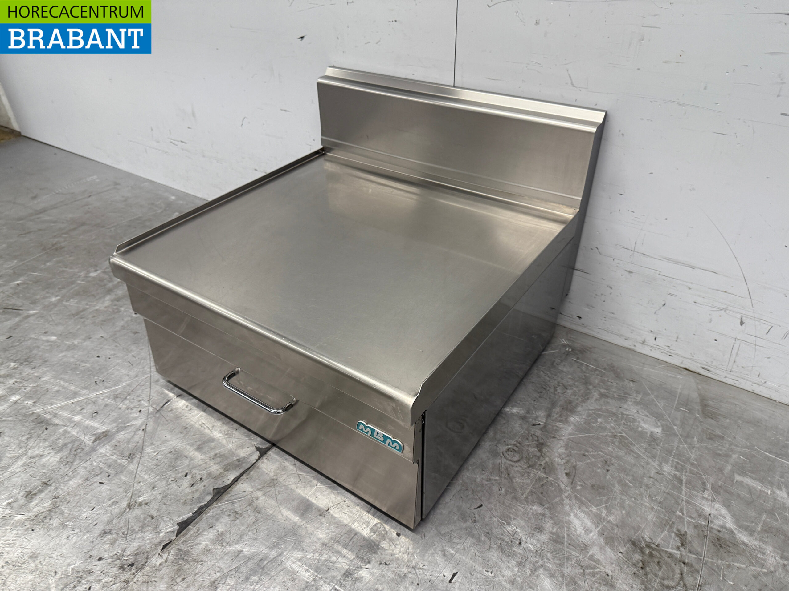 RVS MBM Werkunit Neutraal Blind unit 60 cm Horeca - Afbeelding 2