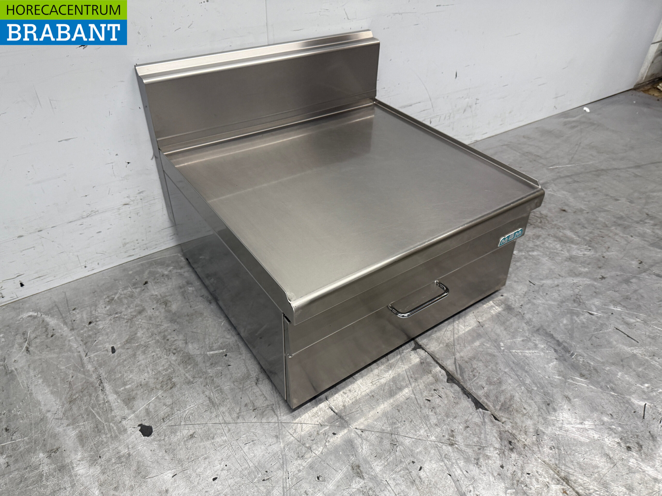 RVS MBM Werkunit Neutraal Blind unit 60 cm Horeca - Afbeelding 3