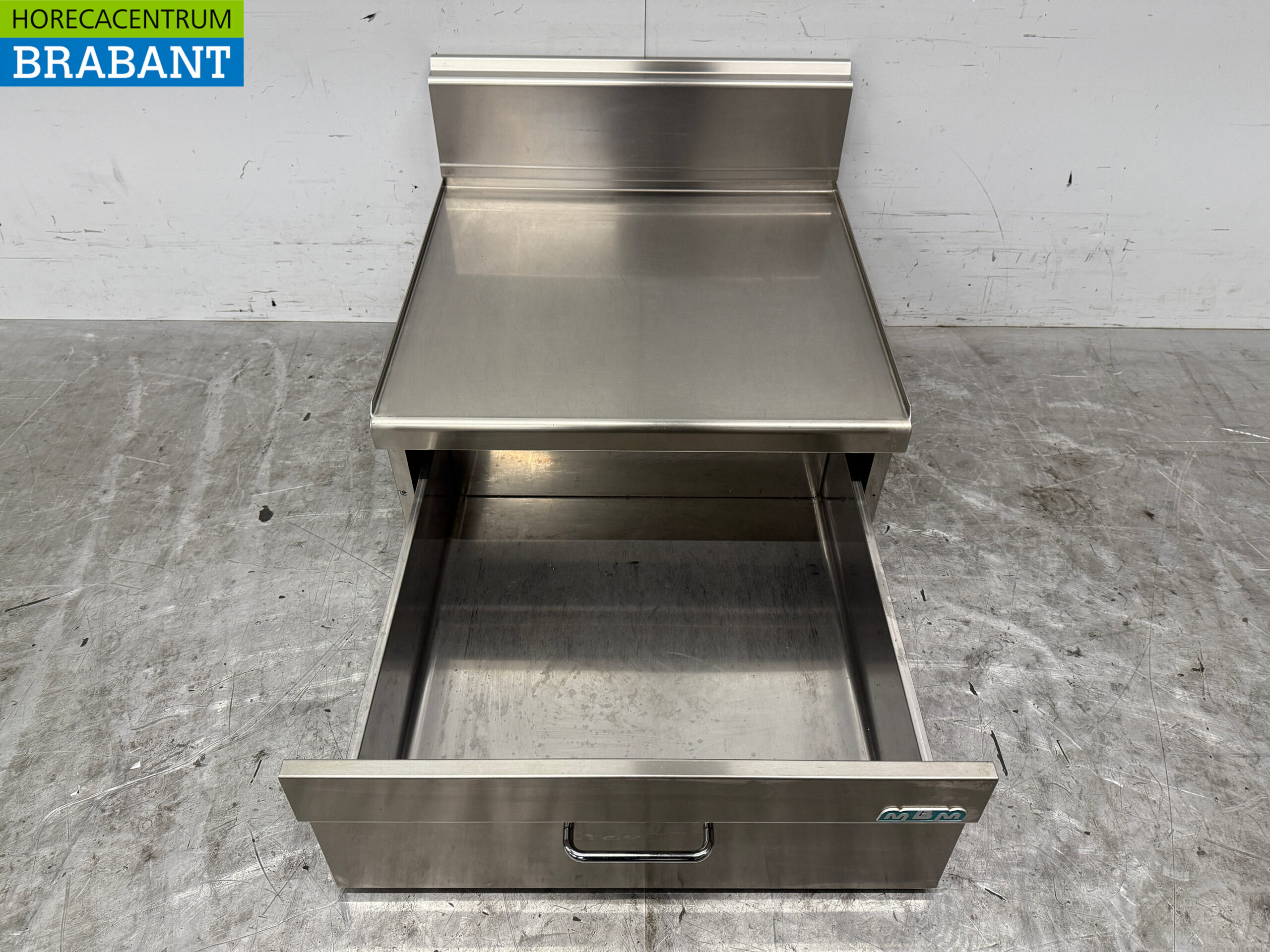 RVS MBM Werkunit Neutraal Blind unit 60 cm Horeca - Afbeelding 4