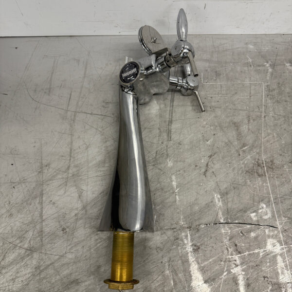 RVS Biertap Tapkraan Tapzuil 2 Kranen Horeca Cafe