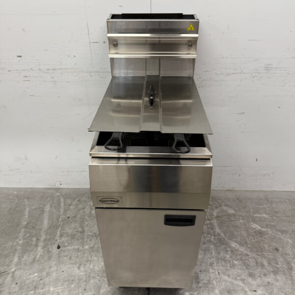 RVS Combisteel Friteuse 21 liter GAS Horeca