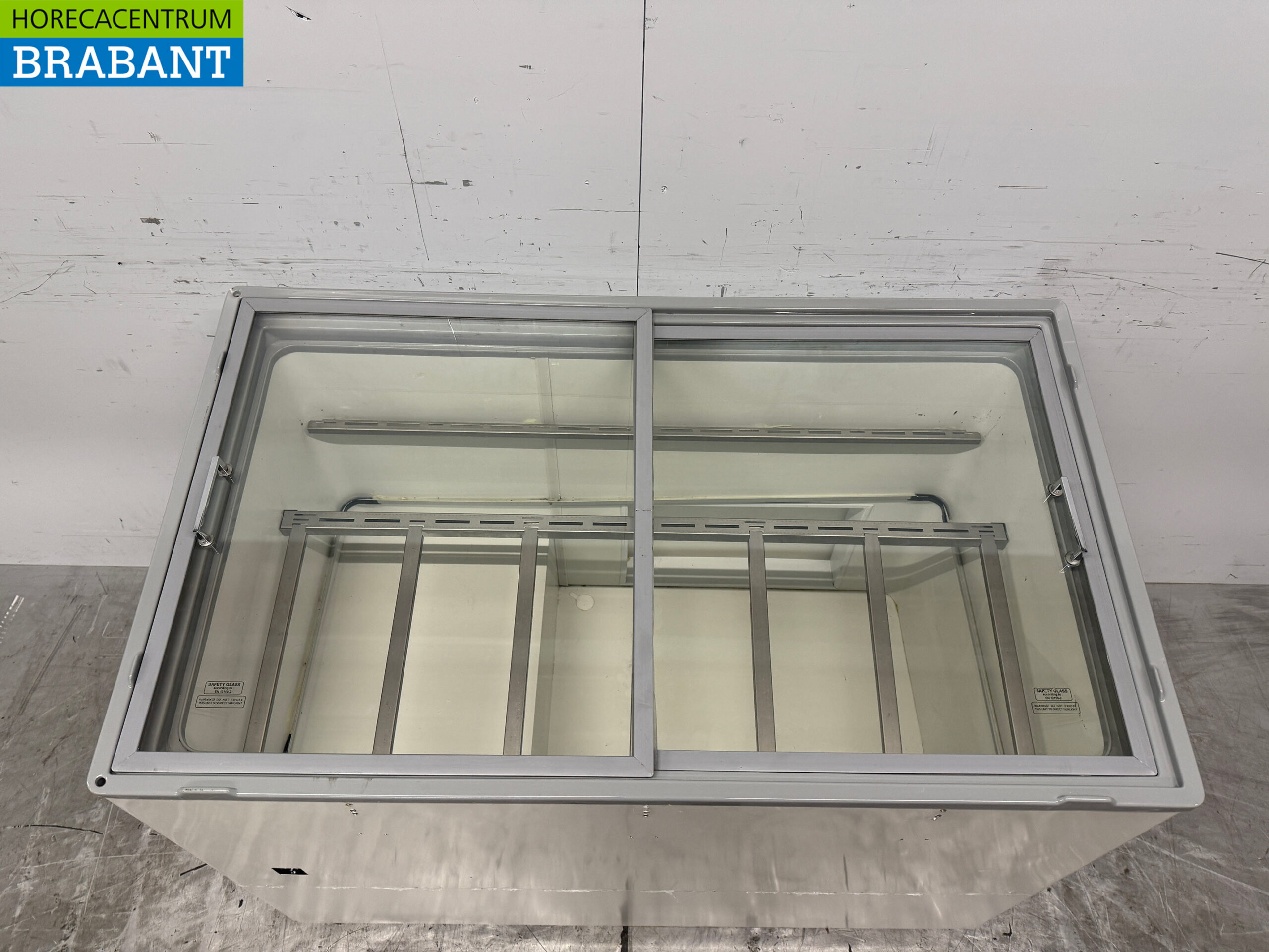 Verrijdbare Combisteel Ibiza Schepijsvitrine 8 bakken 230V Horeca - Afbeelding 4