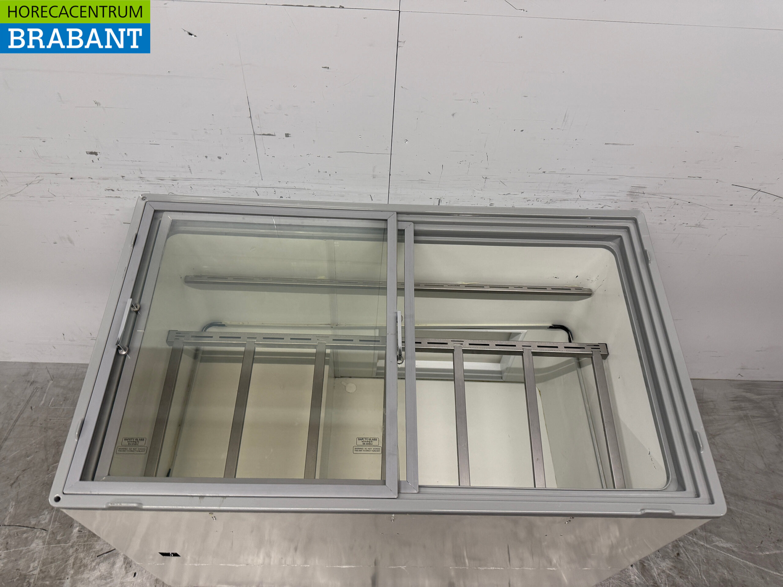 Verrijdbare Combisteel Ibiza Schepijsvitrine 8 bakken 230V Horeca - Afbeelding 5