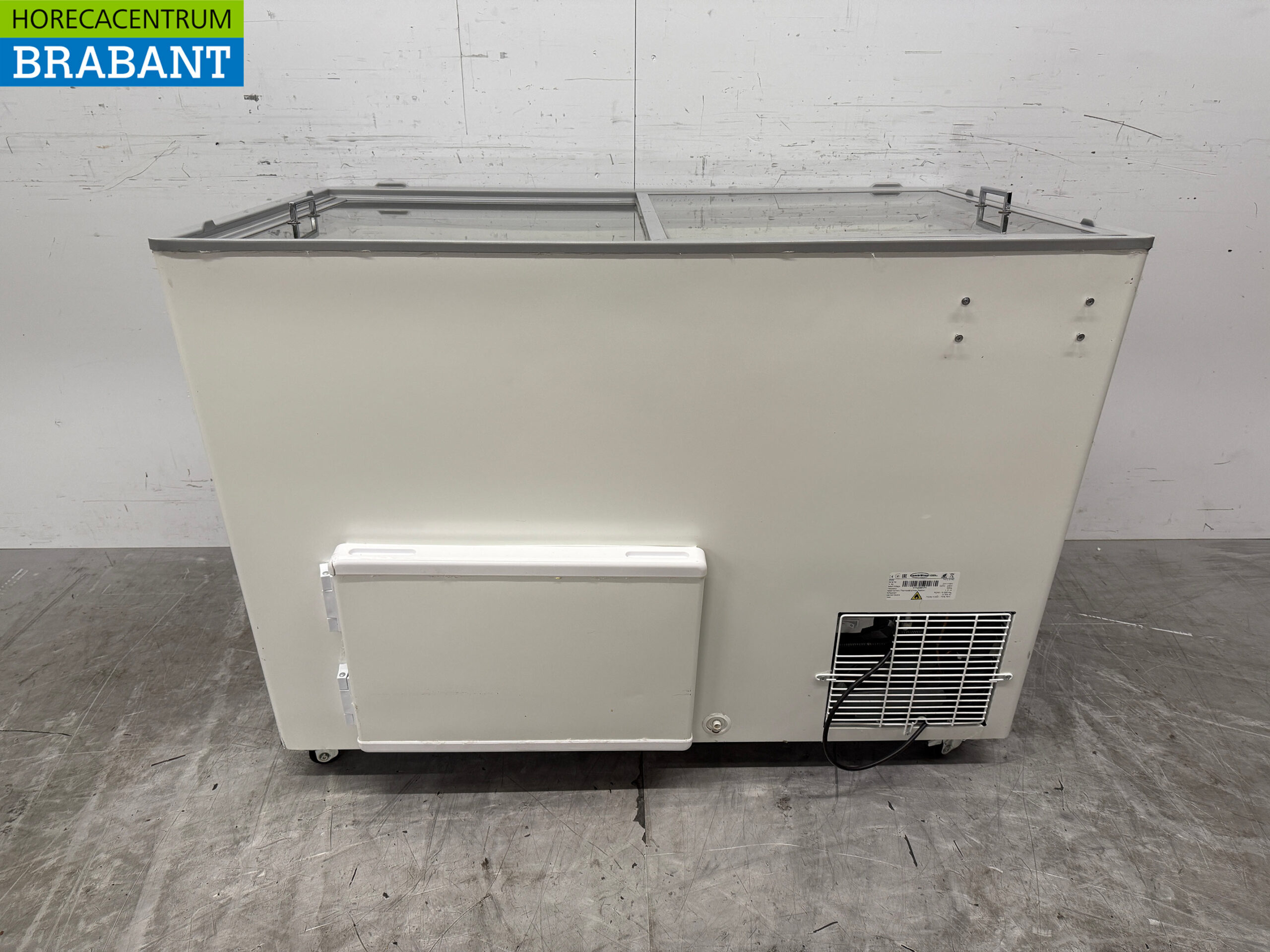 Verrijdbare Combisteel Ibiza Schepijsvitrine 8 bakken 230V Horeca - Afbeelding 6