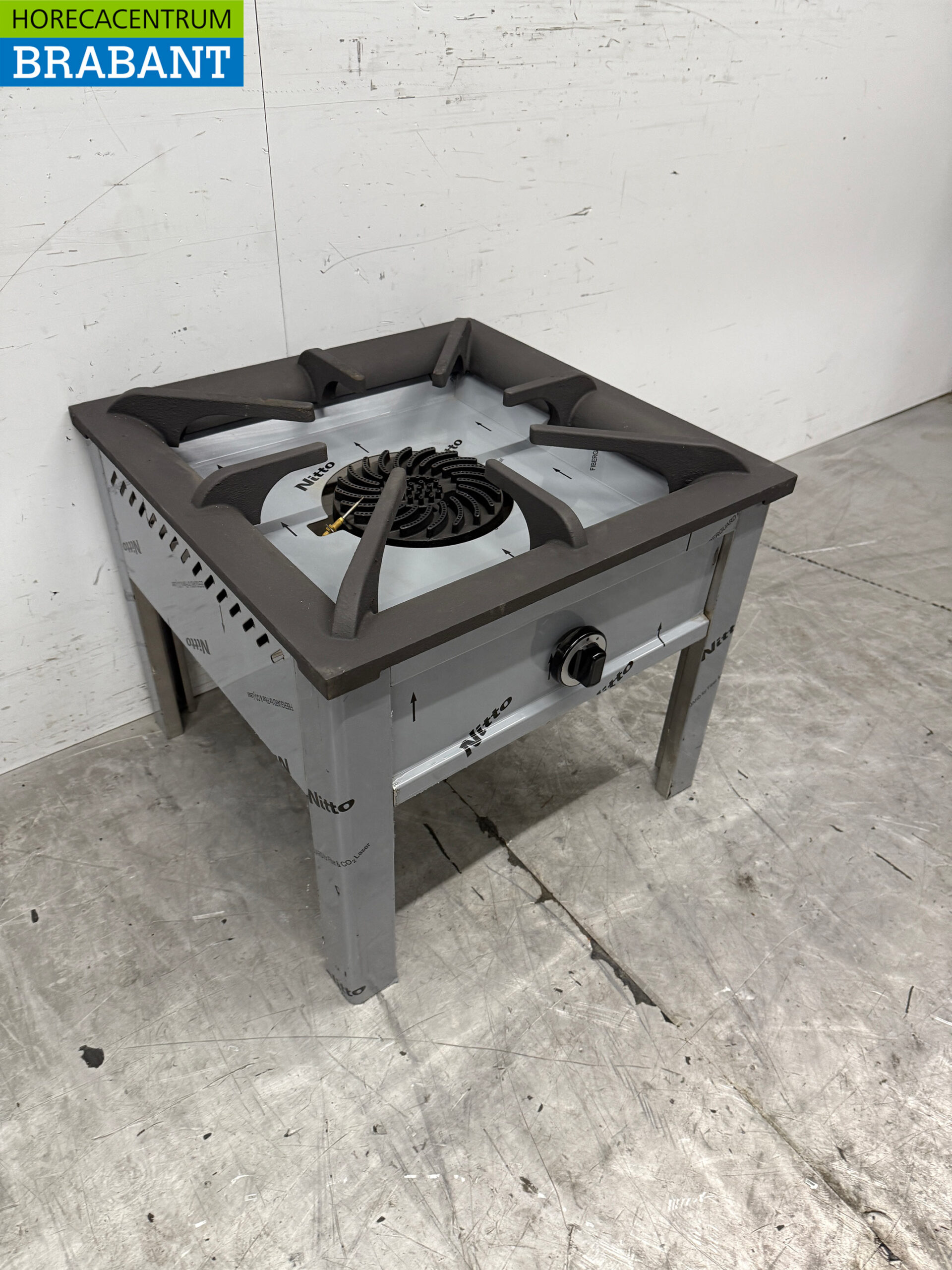 RVS Hokker Wokbrander Wok 8 kW Horeca - Afbeelding 3