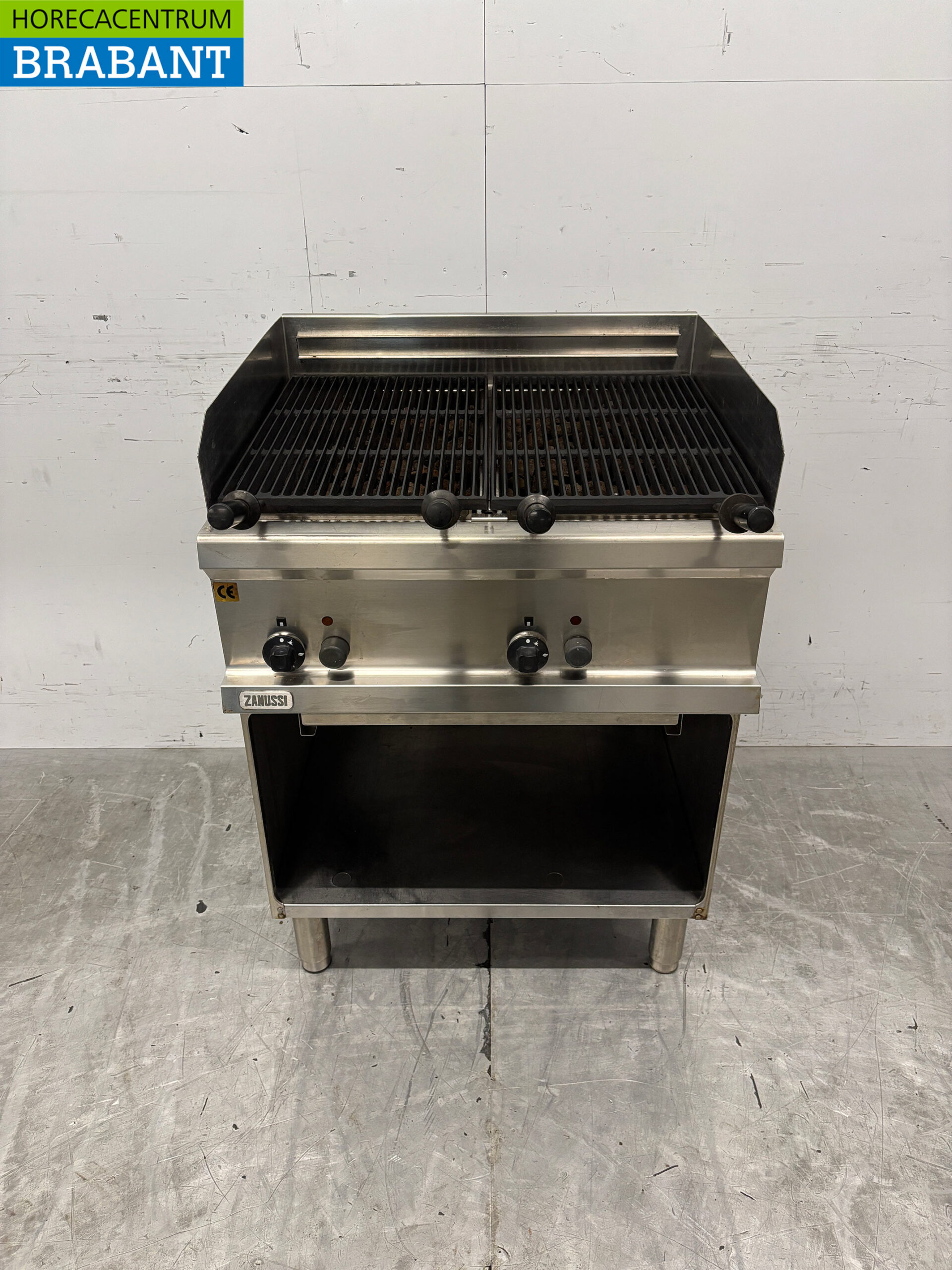 RVS Zanussi Lavagrill Grill 70 cm GAS Horeca