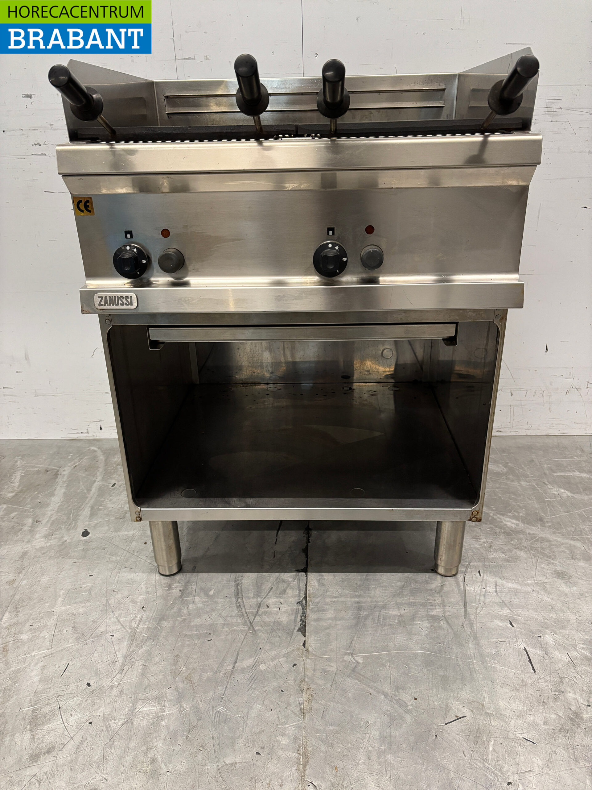 RVS Zanussi Lavagrill Grill 70 cm GAS Horeca - Afbeelding 4