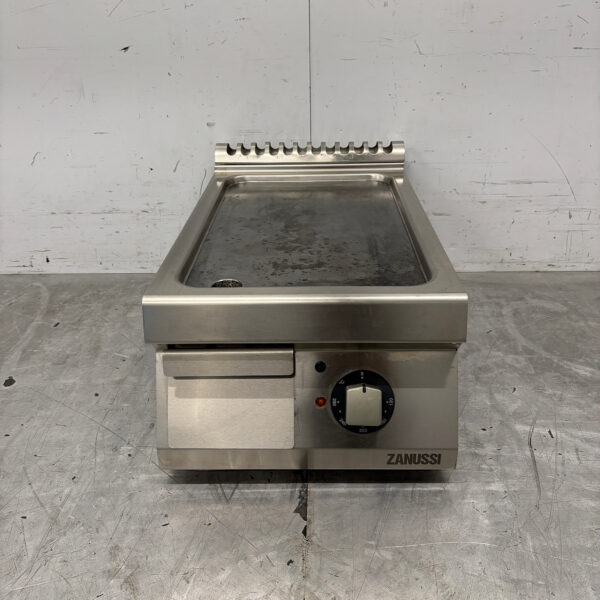 RVS Zanussi Bakplaat Grillplaat 40 cm 400V Horeca