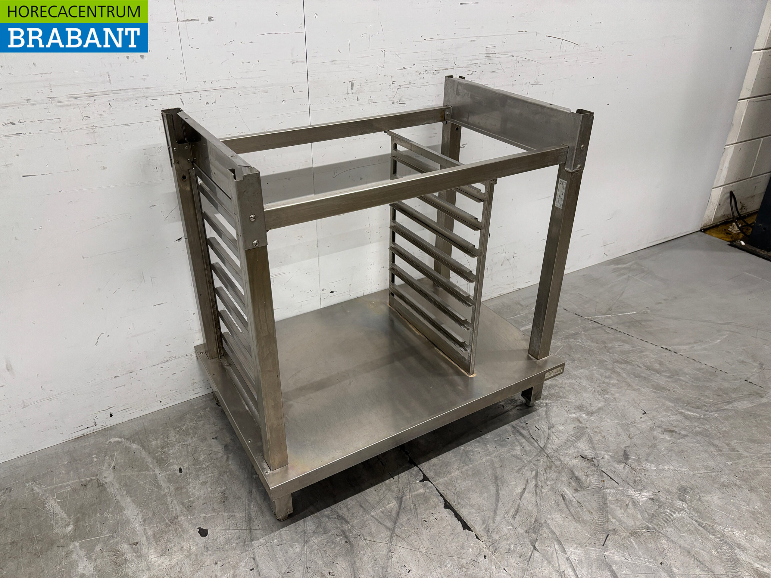 RVS Onderstel voor oven 86 x 59 x 85 cm Horeca - Afbeelding 2