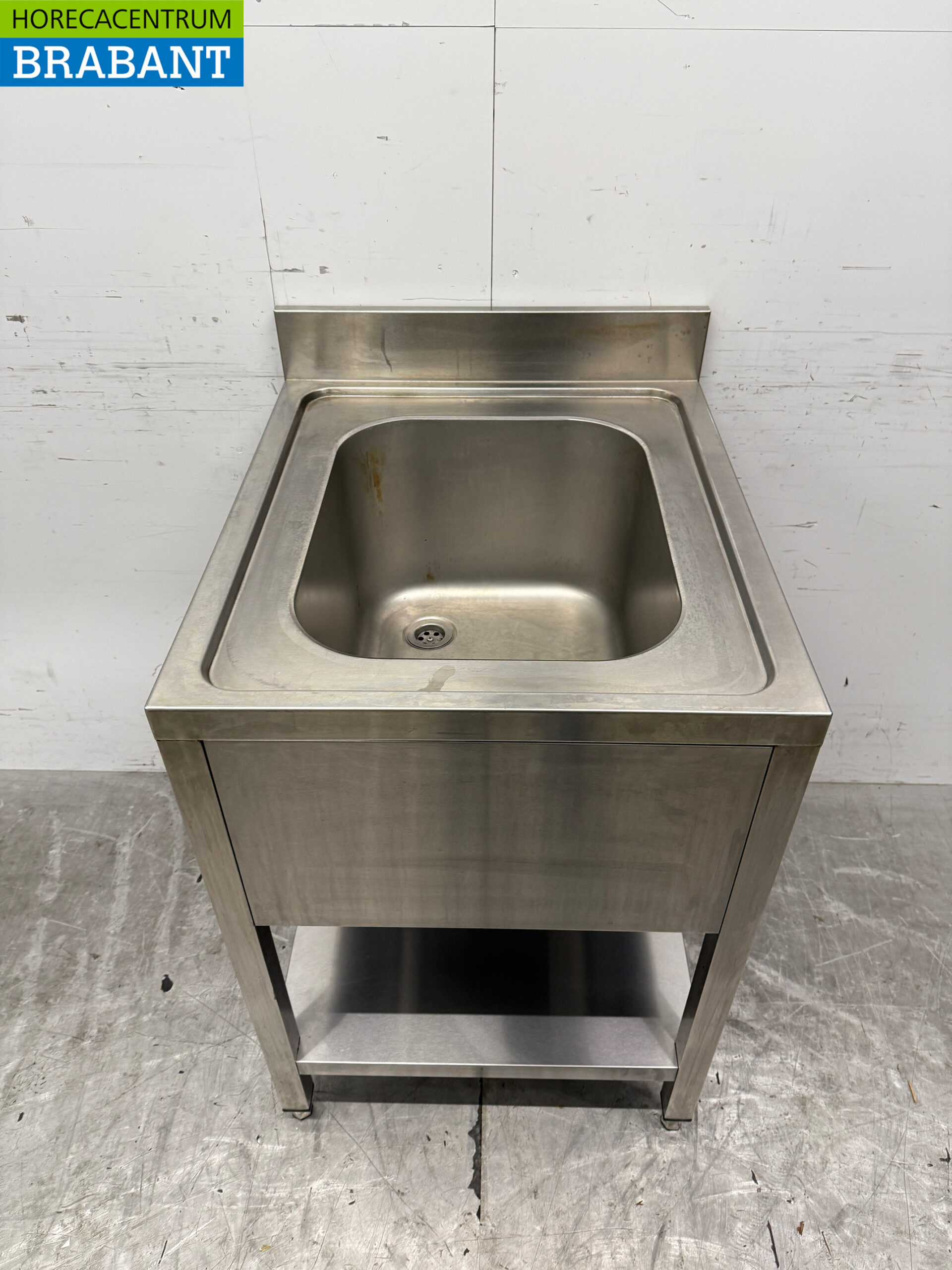 RVS Spoeltafel Spoelbak 60 x 70 cm Horeca