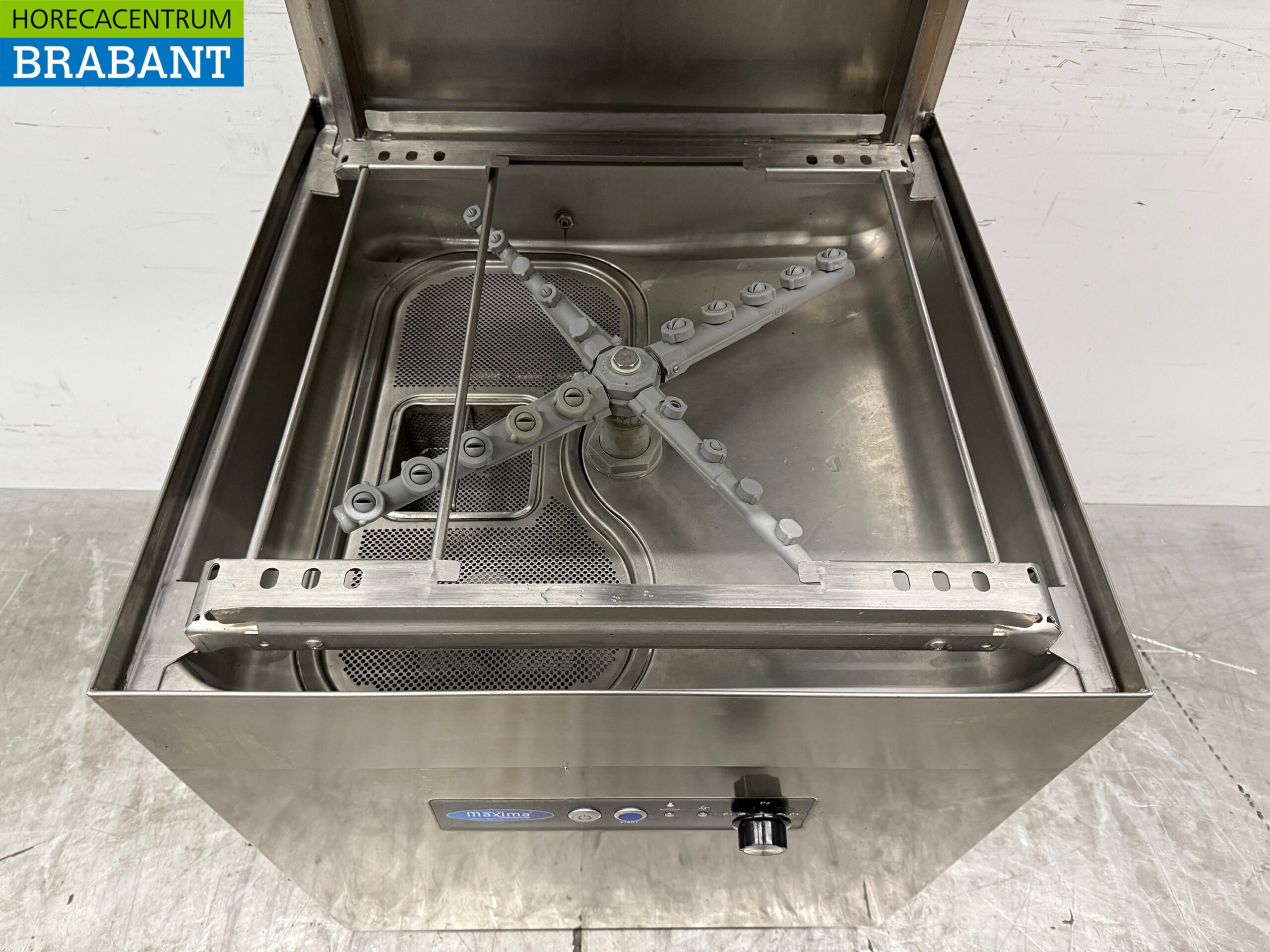 RVS Maxima Doorschuifvaatwasser 400V Horeca - Afbeelding 4