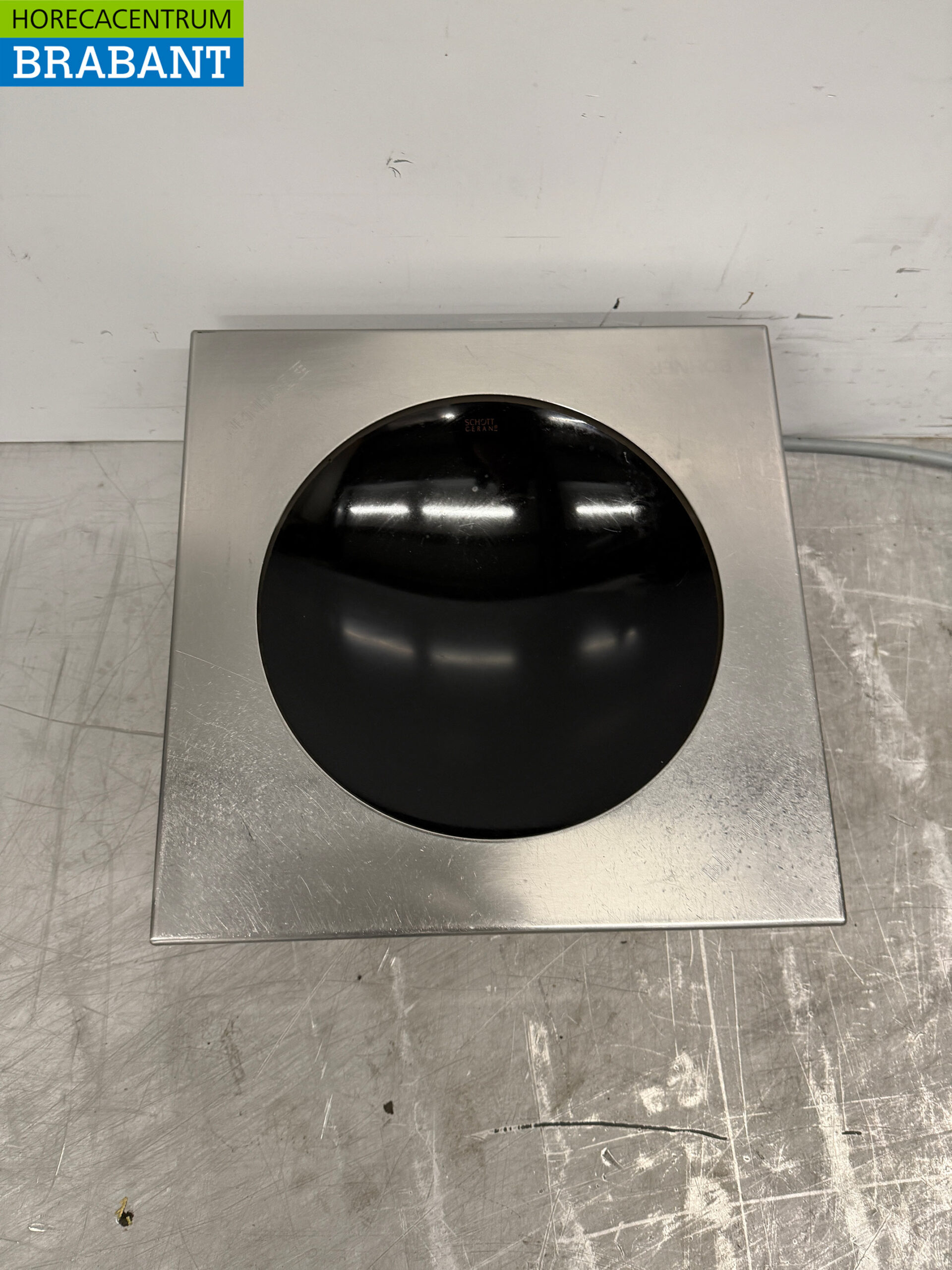 RVS Bohner Inductie Wok Wokplaat met wokpan 5 kW 400V Horeca - Afbeelding 4