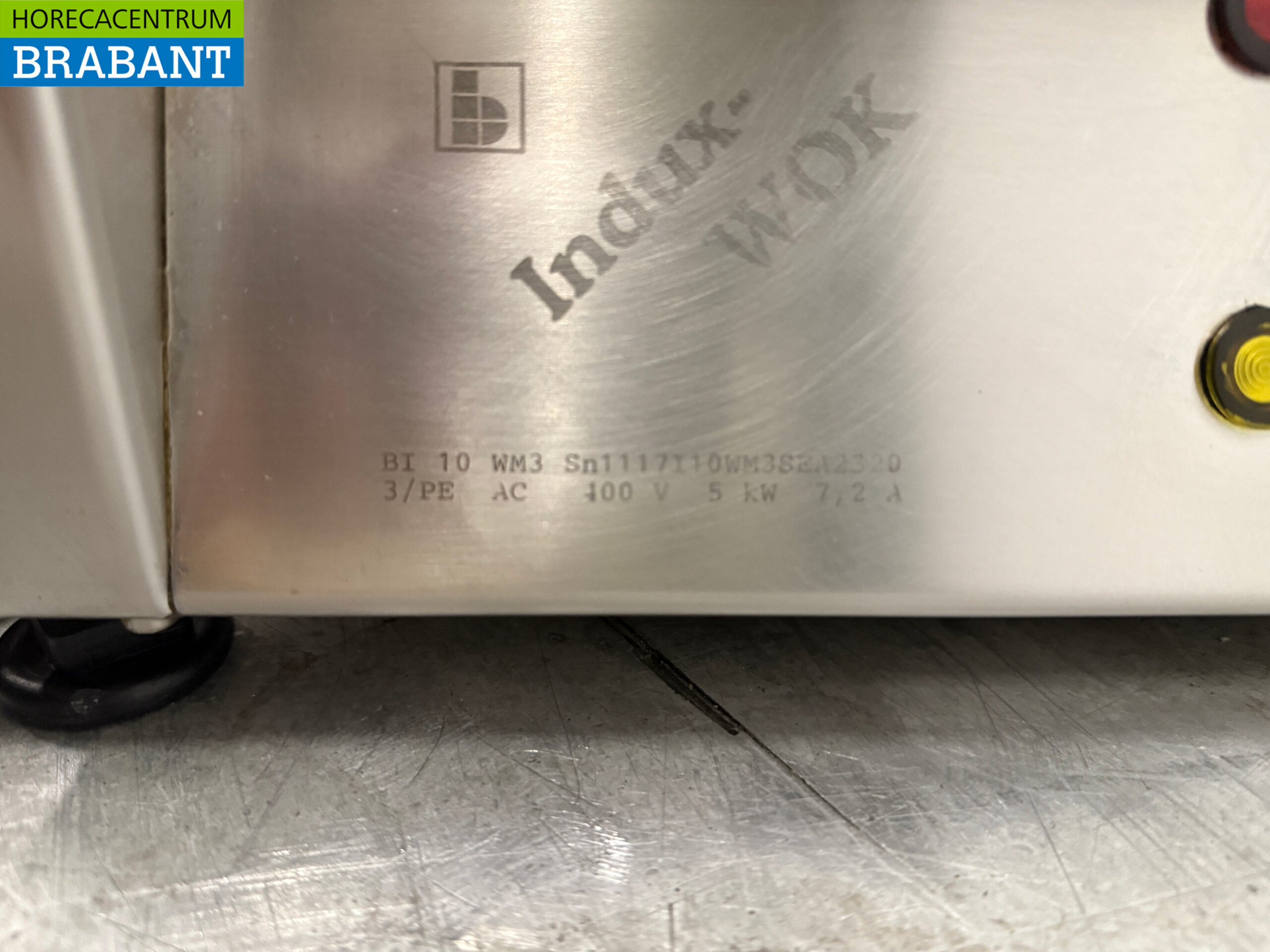 RVS Bohner Inductie Wok Wokplaat met wokpan 5 kW 400V Horeca - Afbeelding 5