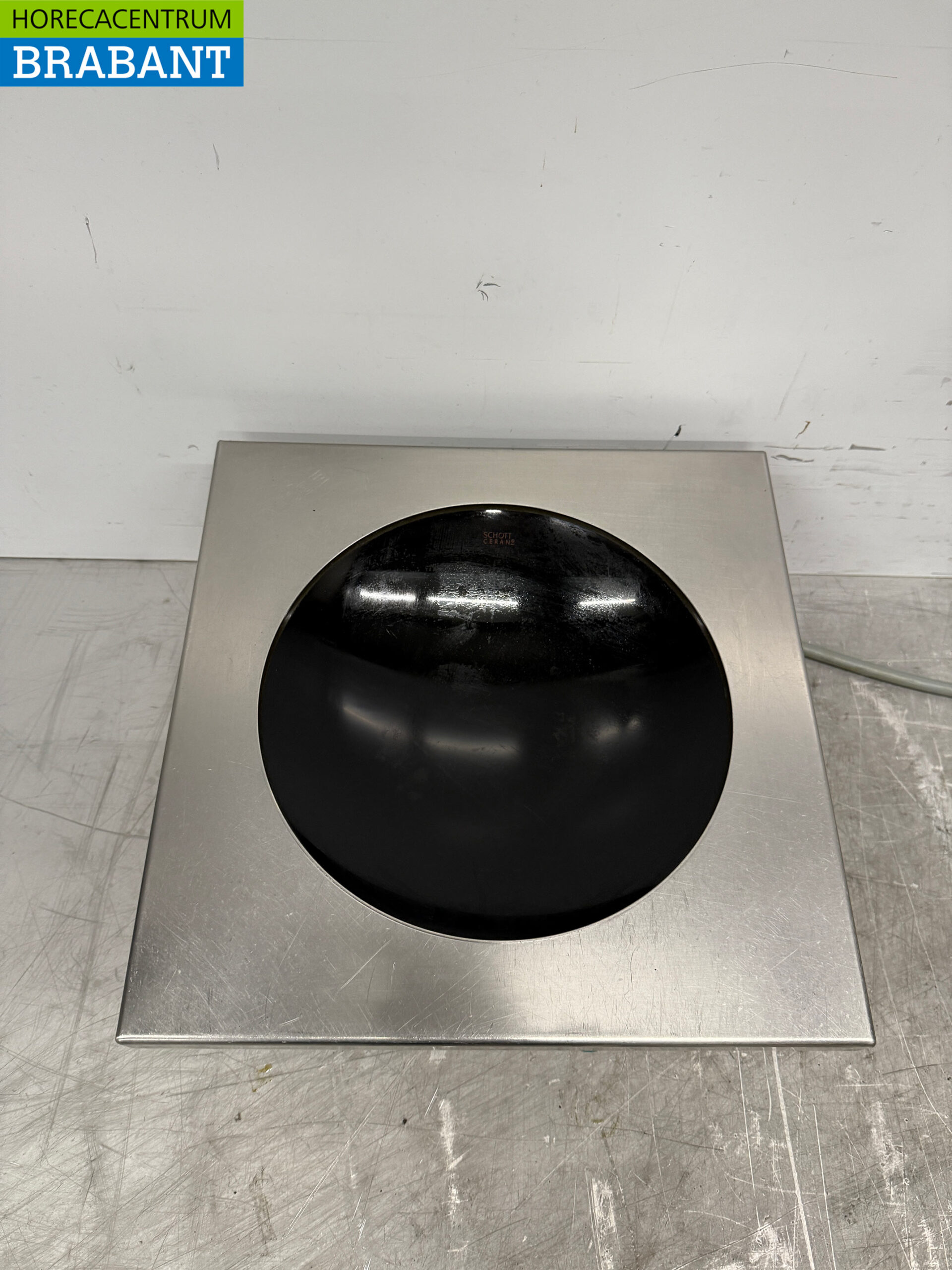 RVS Bohner Inductie Wok Wokplaat met wokpan 5 kW 400V Horeca - Afbeelding 4