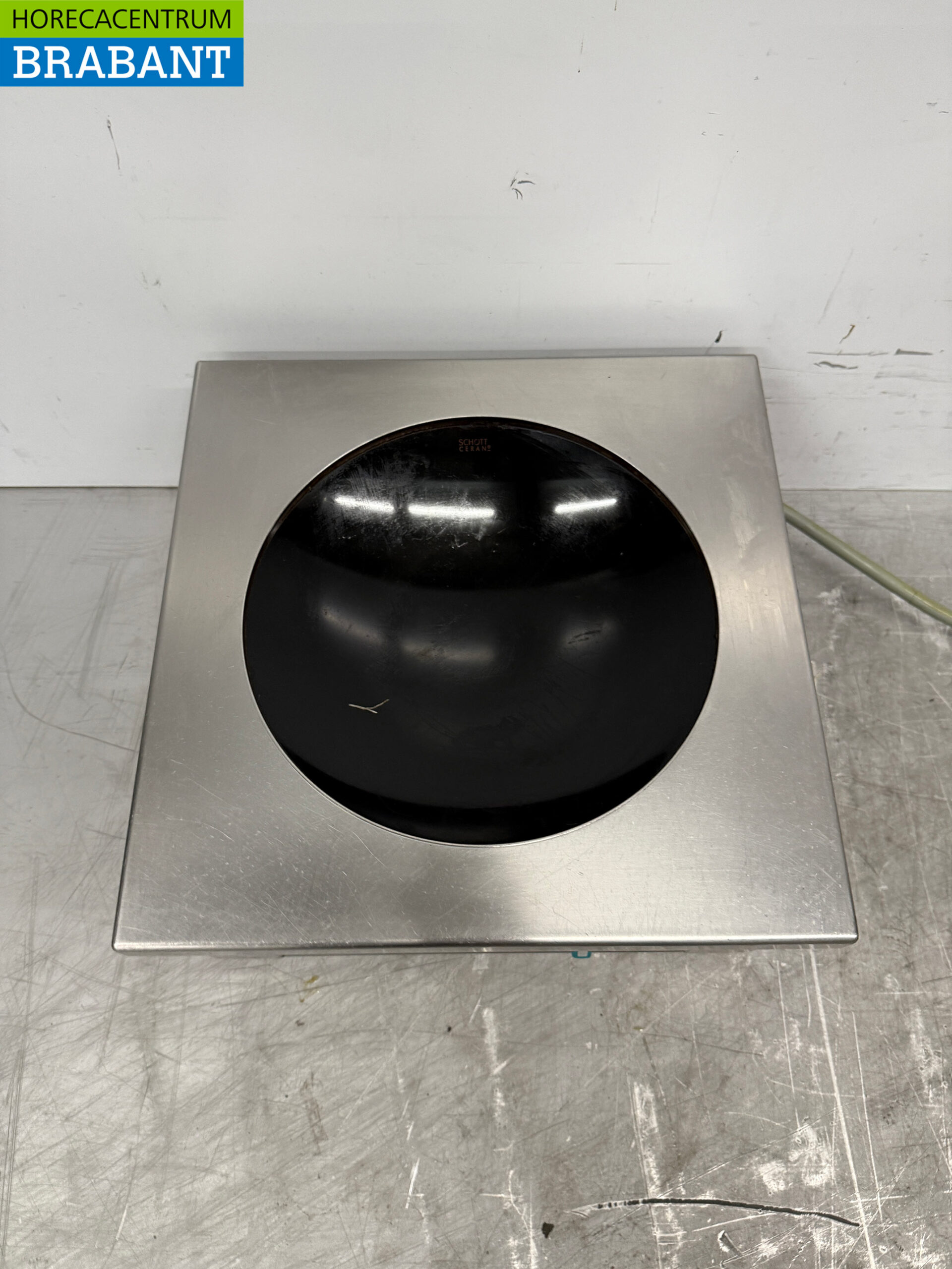RVS Bohner Inductie Wok Wokplaat met wokpan 5 kW 400V Horeca - Afbeelding 4