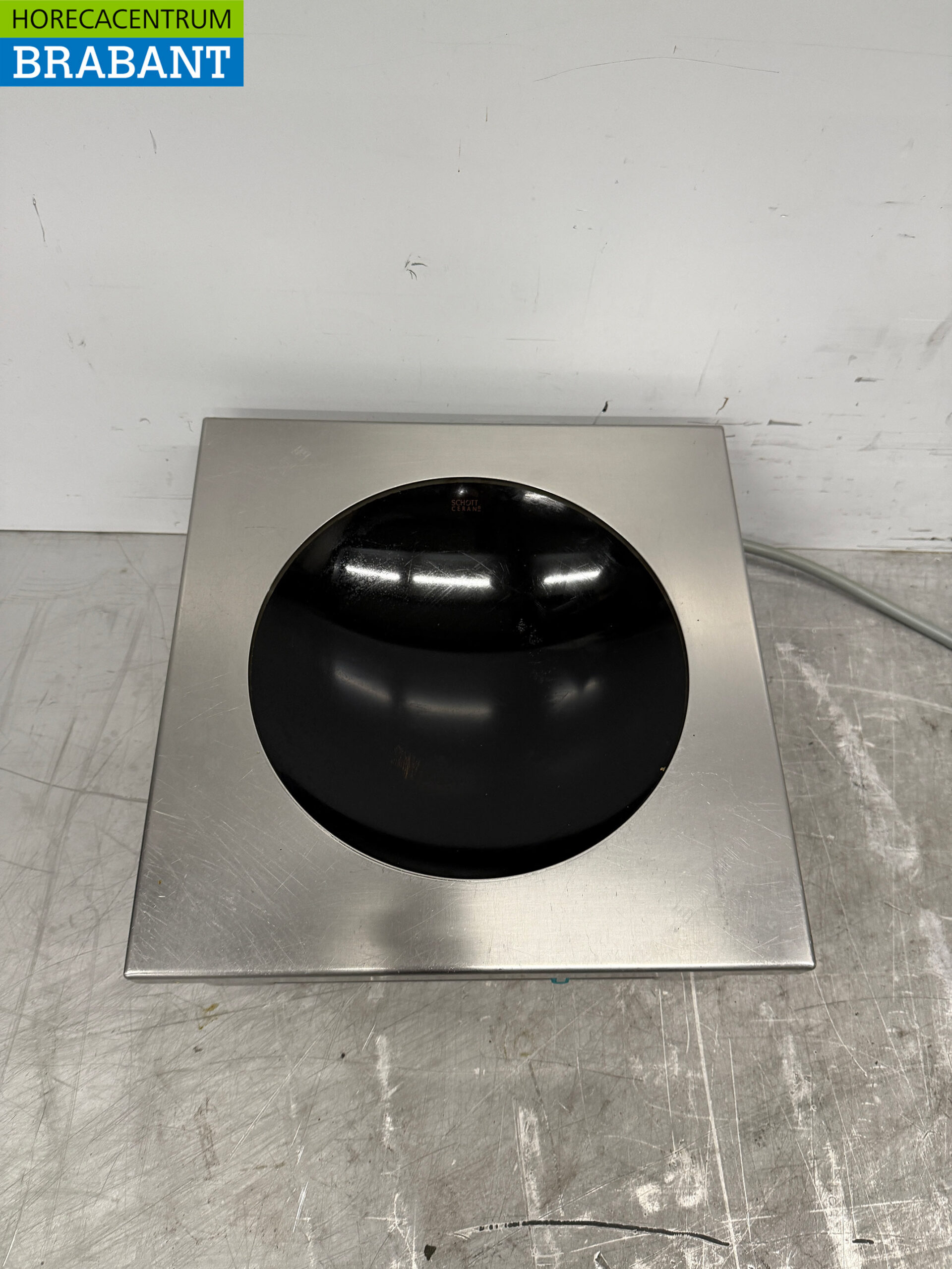 RVS Bohner Inductie Wok Wokplaat met wokpan 5 kW 400V Horeca - Afbeelding 4