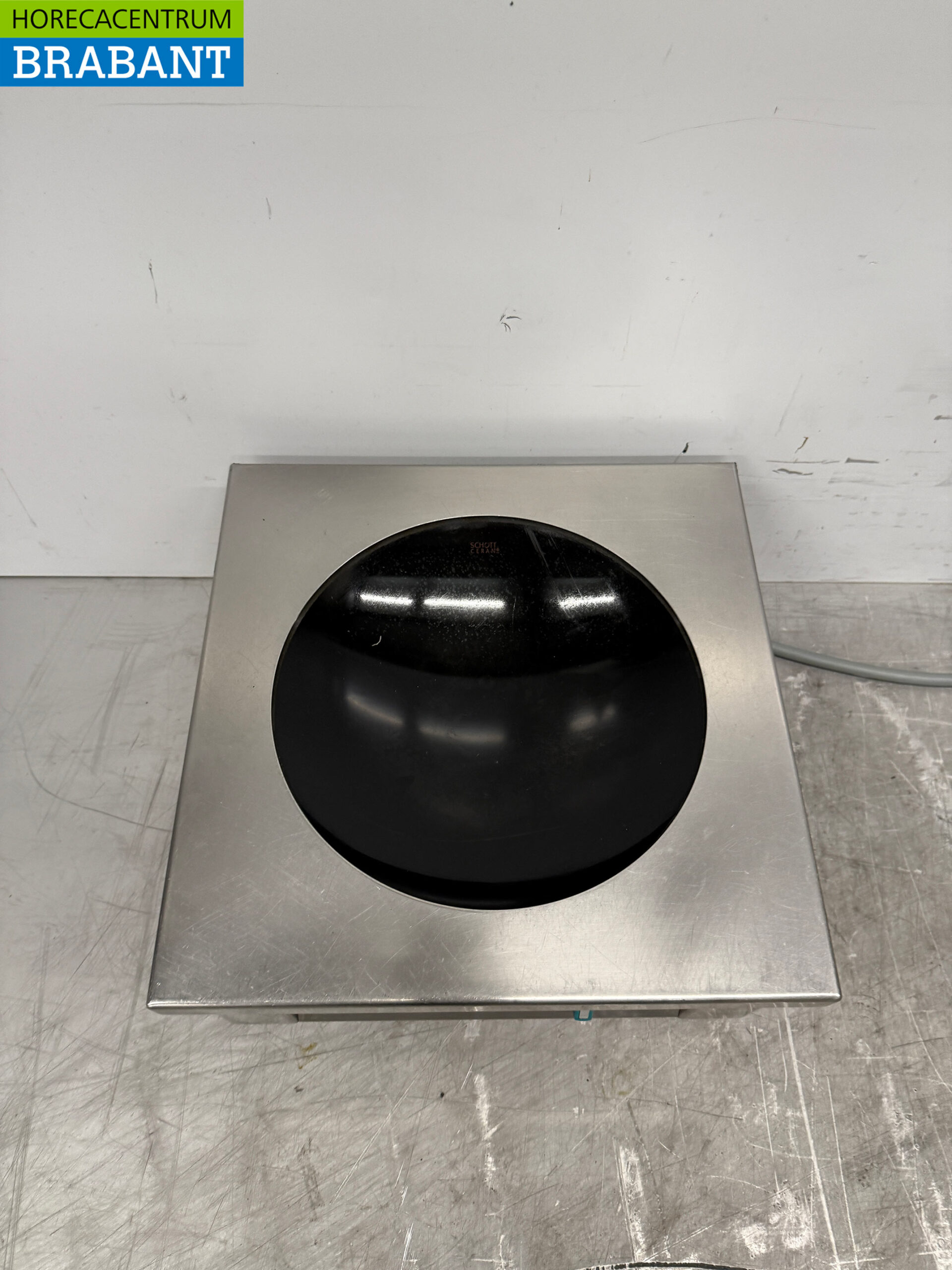 RVS Bohner Inductie Wok Wokplaat met wokpan 5 kW 400V Horeca - Afbeelding 4