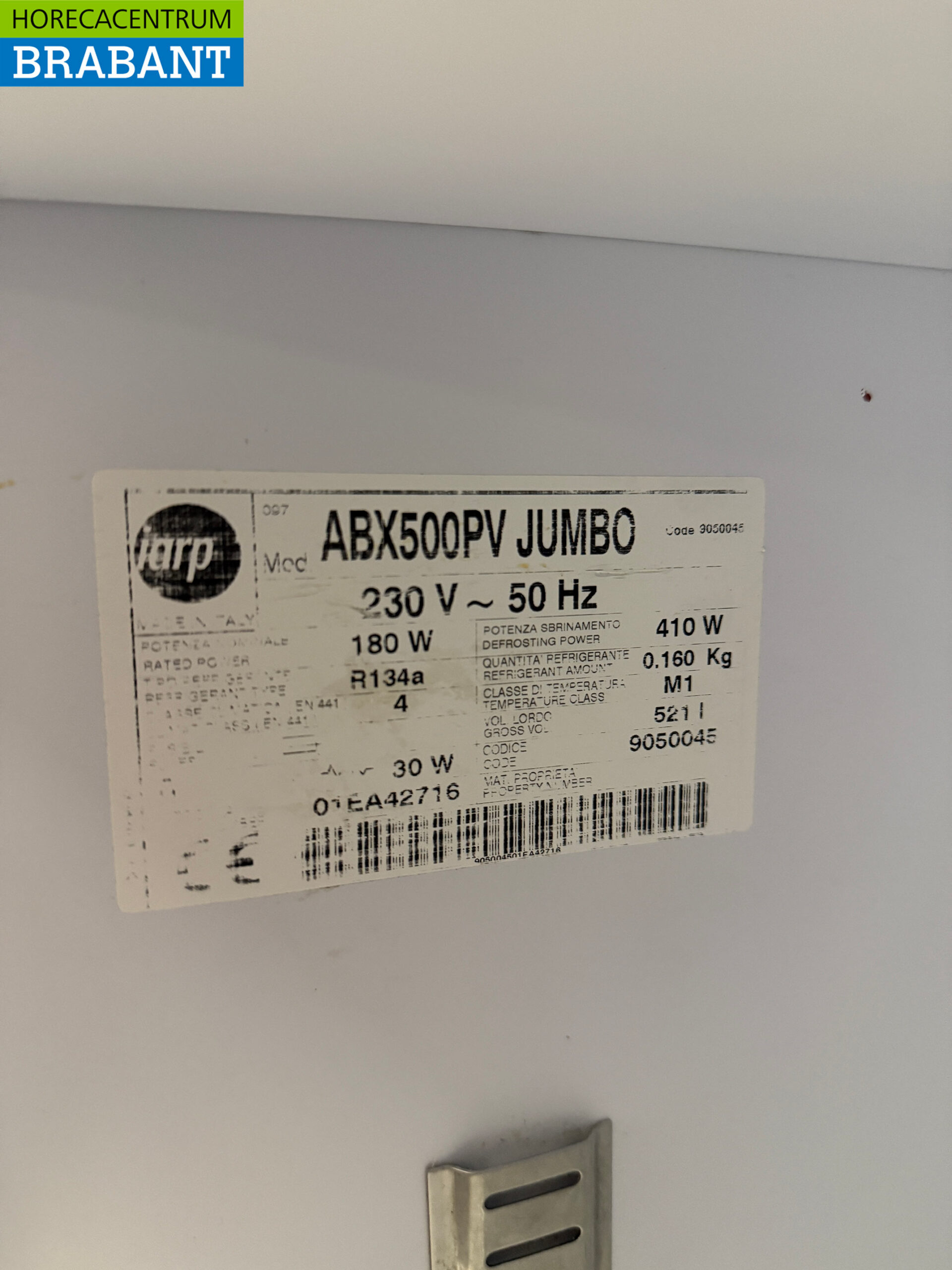 RVS Iarp Koeling 521 liter 230V Horeca - Afbeelding 5