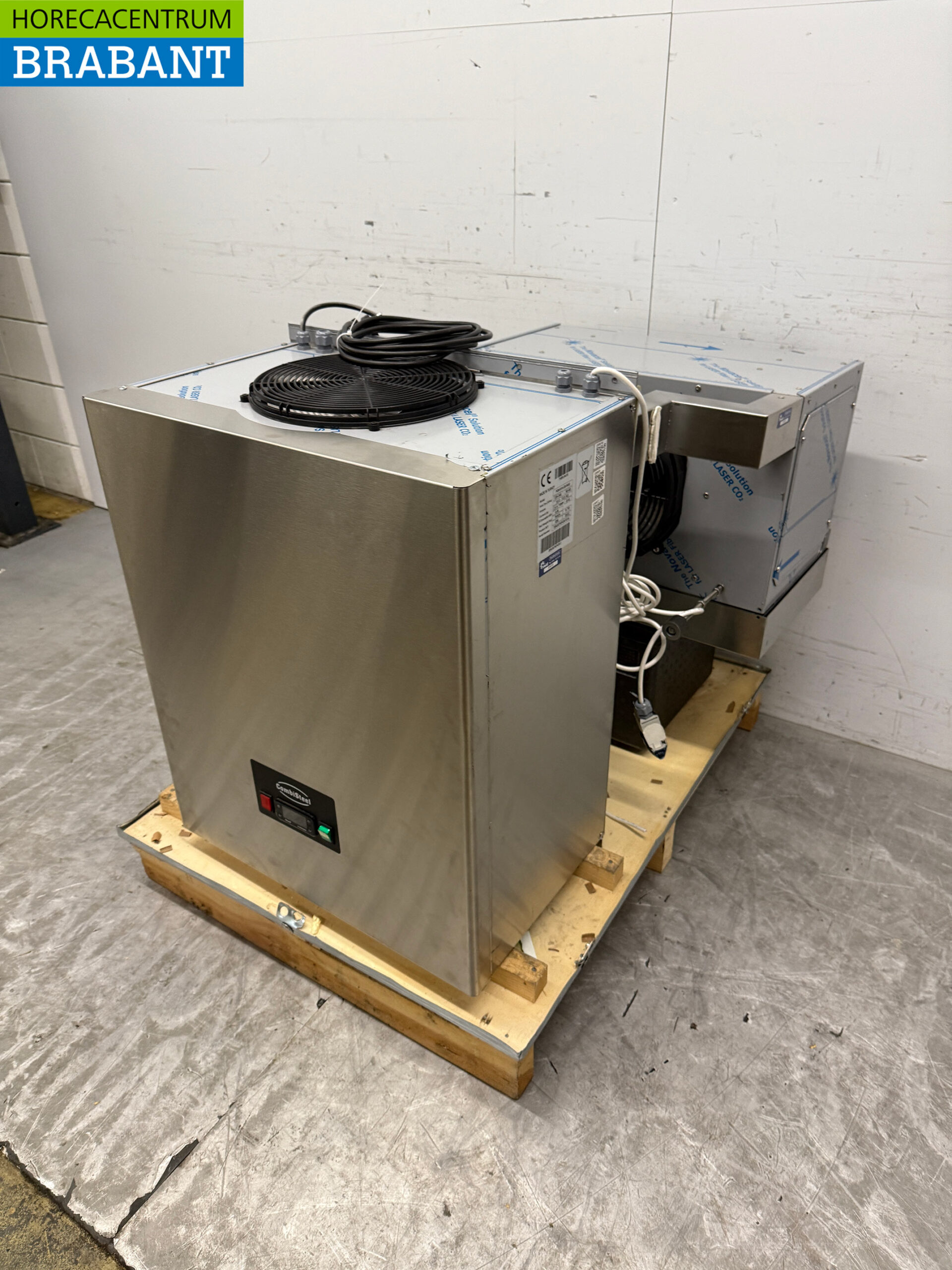 RVS Combisteel Koelcelaggregaat Koelcel Insteekunit Monoblock Wandunit 15 m3 230V Horeca - Afbeelding 2