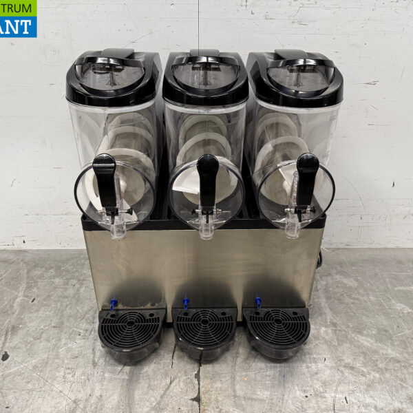 RVS Slushmachine Granita Machine 3 x 12 liter 230V Horeca