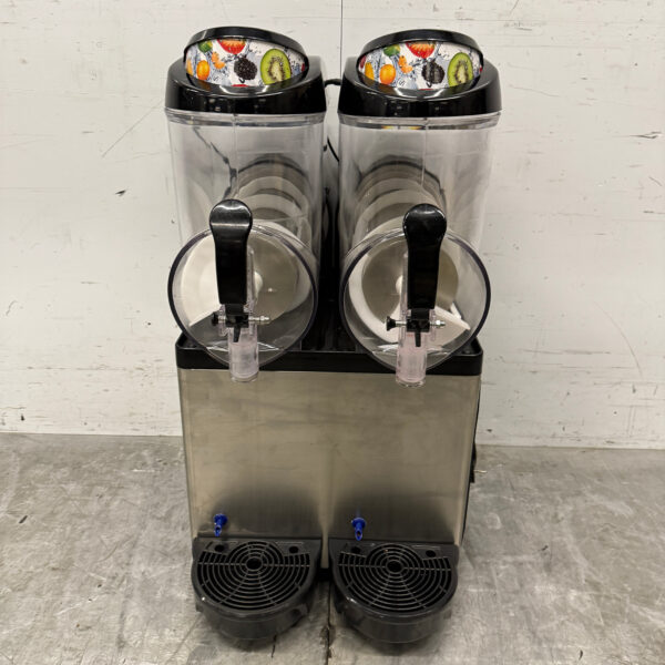 RVS Slushmachine Granita Machine 2 x 12 liter 230V Horeca