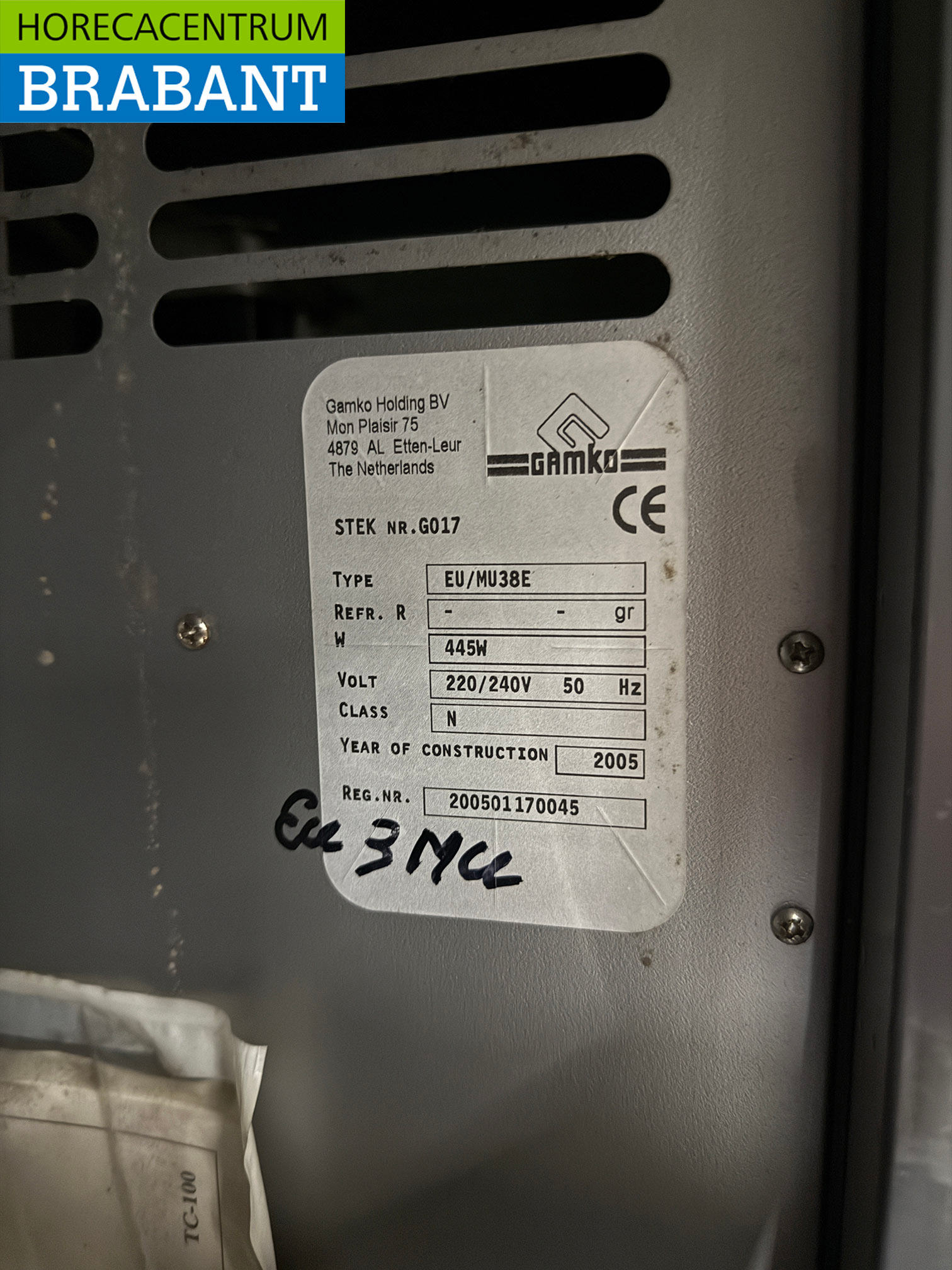 Gamko Barkoeling 2 laden 103,5 cm 230V Horeca - Afbeelding 5