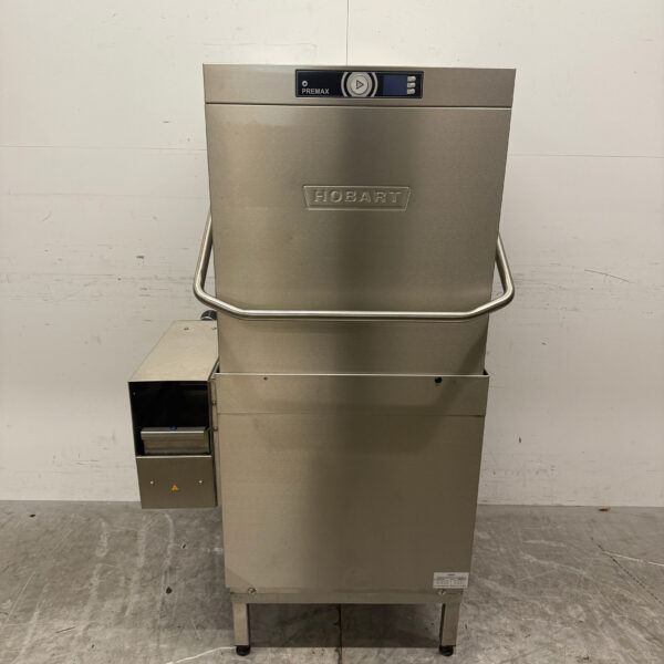 RVS Hobart Premax Doorschuifvaatwasser met afvoerpomp 400V Horeca