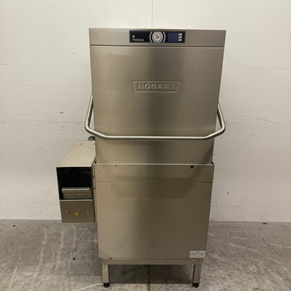 RVS Hobart Premax Doorschuifvaatwasser met afvoerpomp 400V Horeca