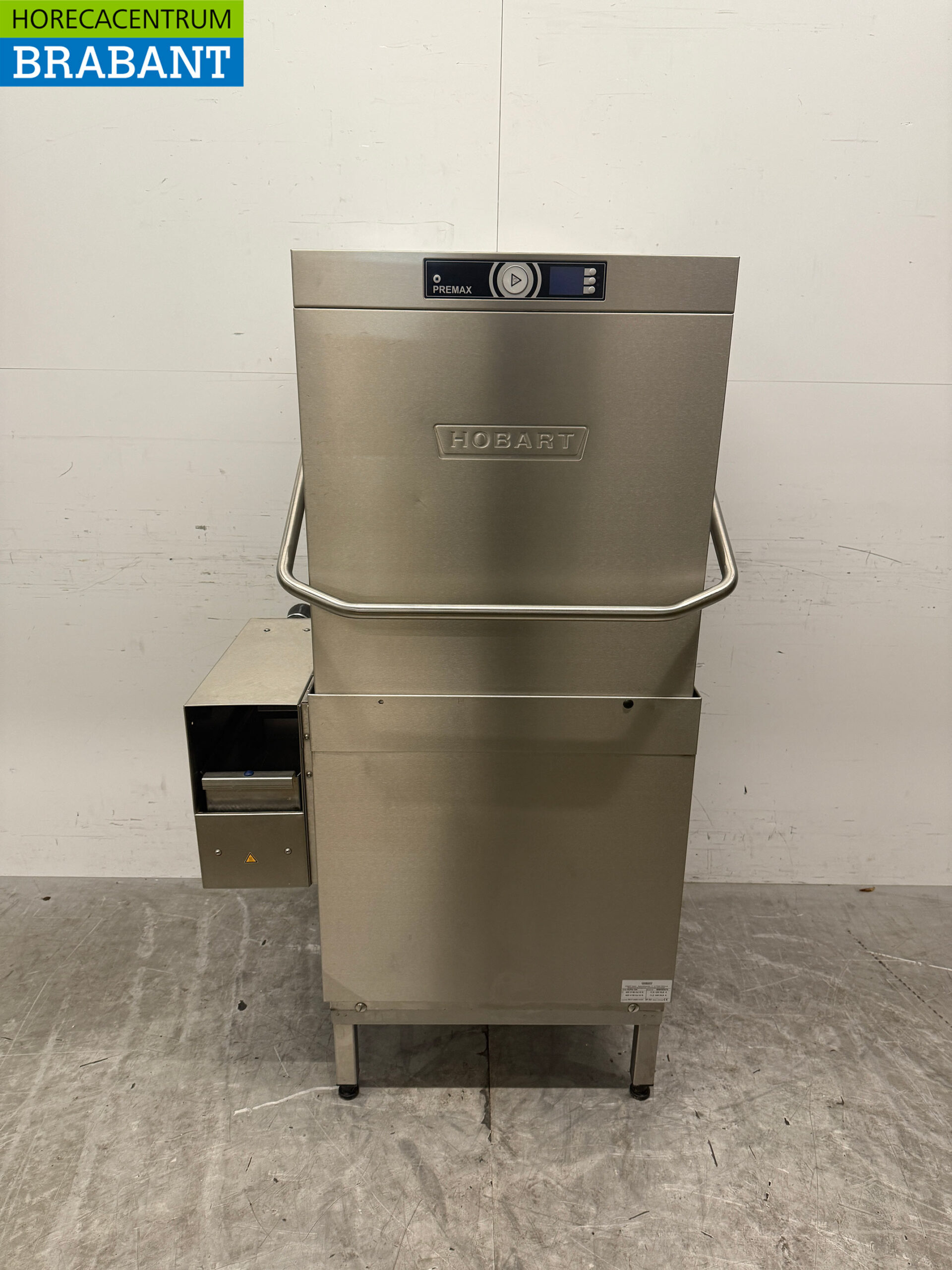 RVS Hobart Premax Doorschuifvaatwasser met afvoerpomp 400V Horeca