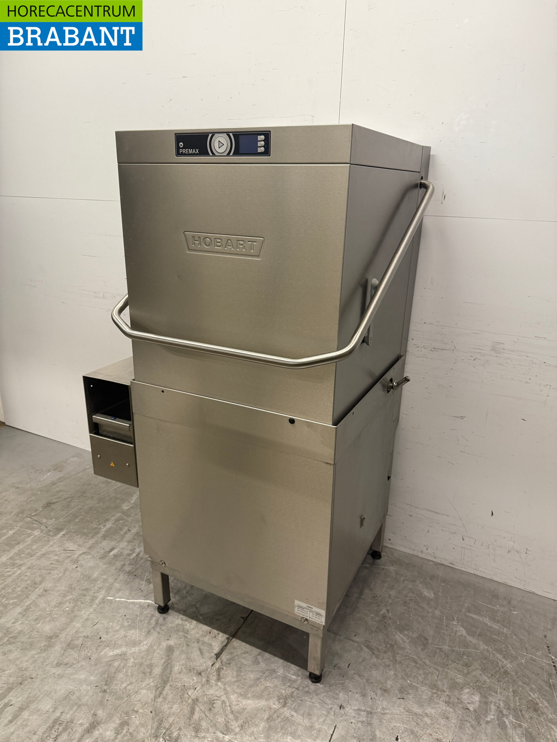 RVS Hobart Premax Doorschuifvaatwasser met afvoerpomp 400V Horeca - Afbeelding 2