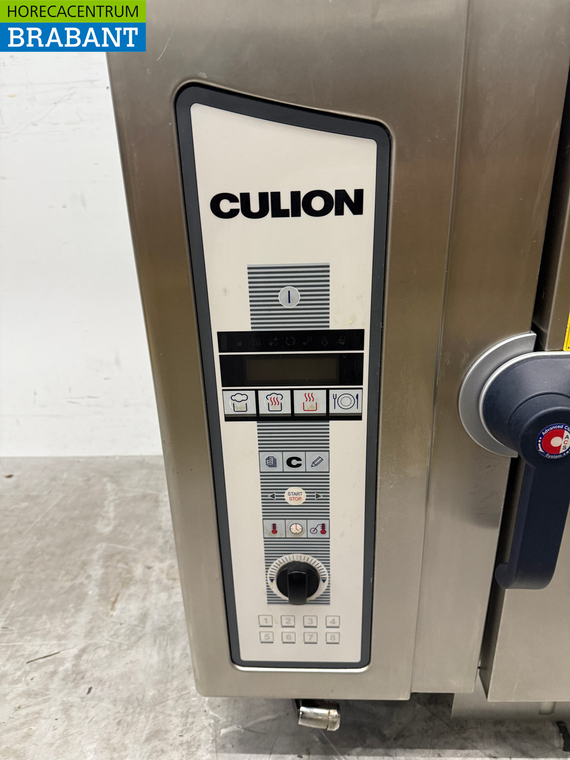 RVS Cullion Combisteamer 7 x 1/1 GN 400V Horeca - Afbeelding 4