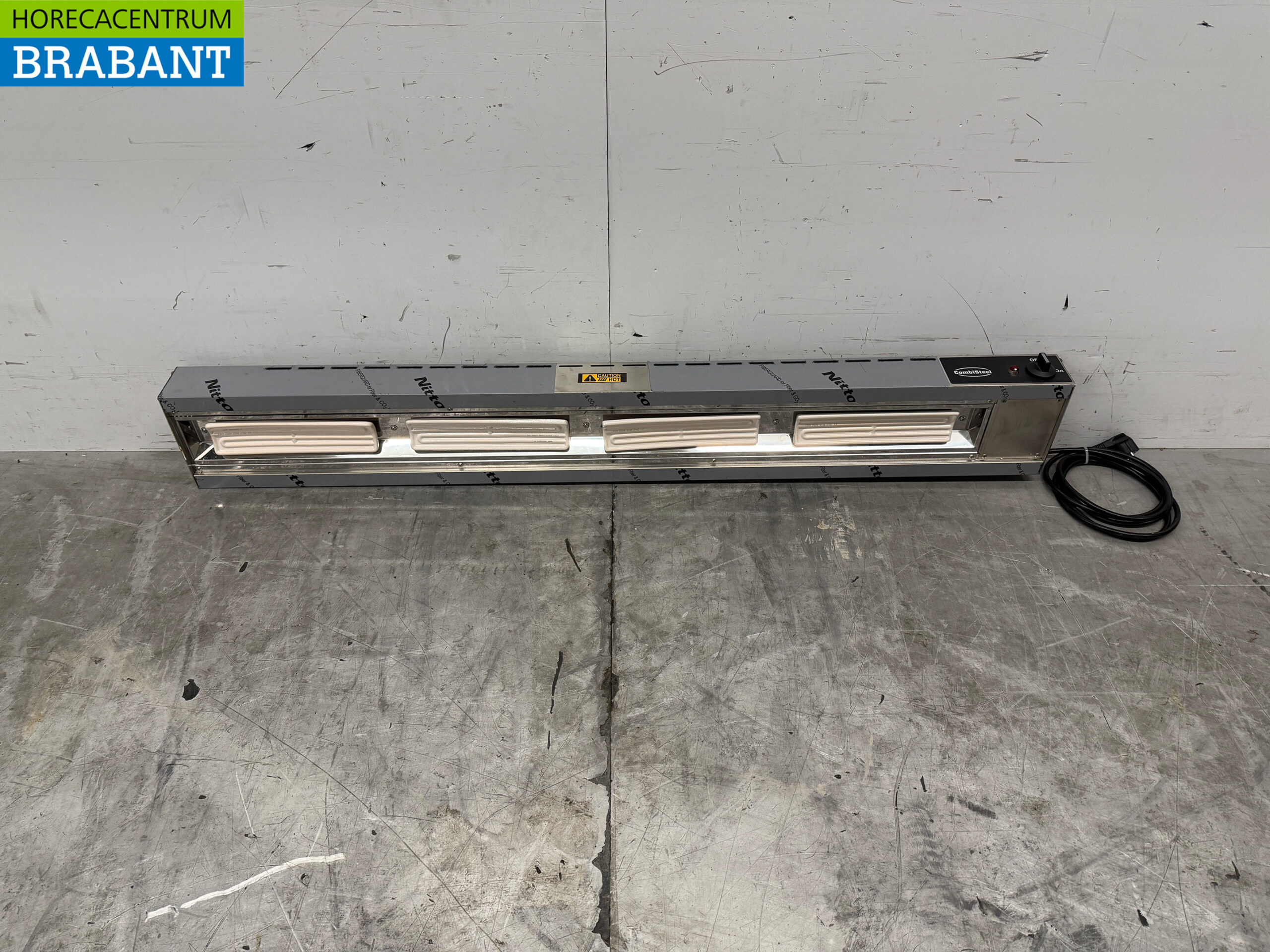 RVS Combisteel Keramische Warmtestraler Warmhoudlamp 138 cm 230V Horeca