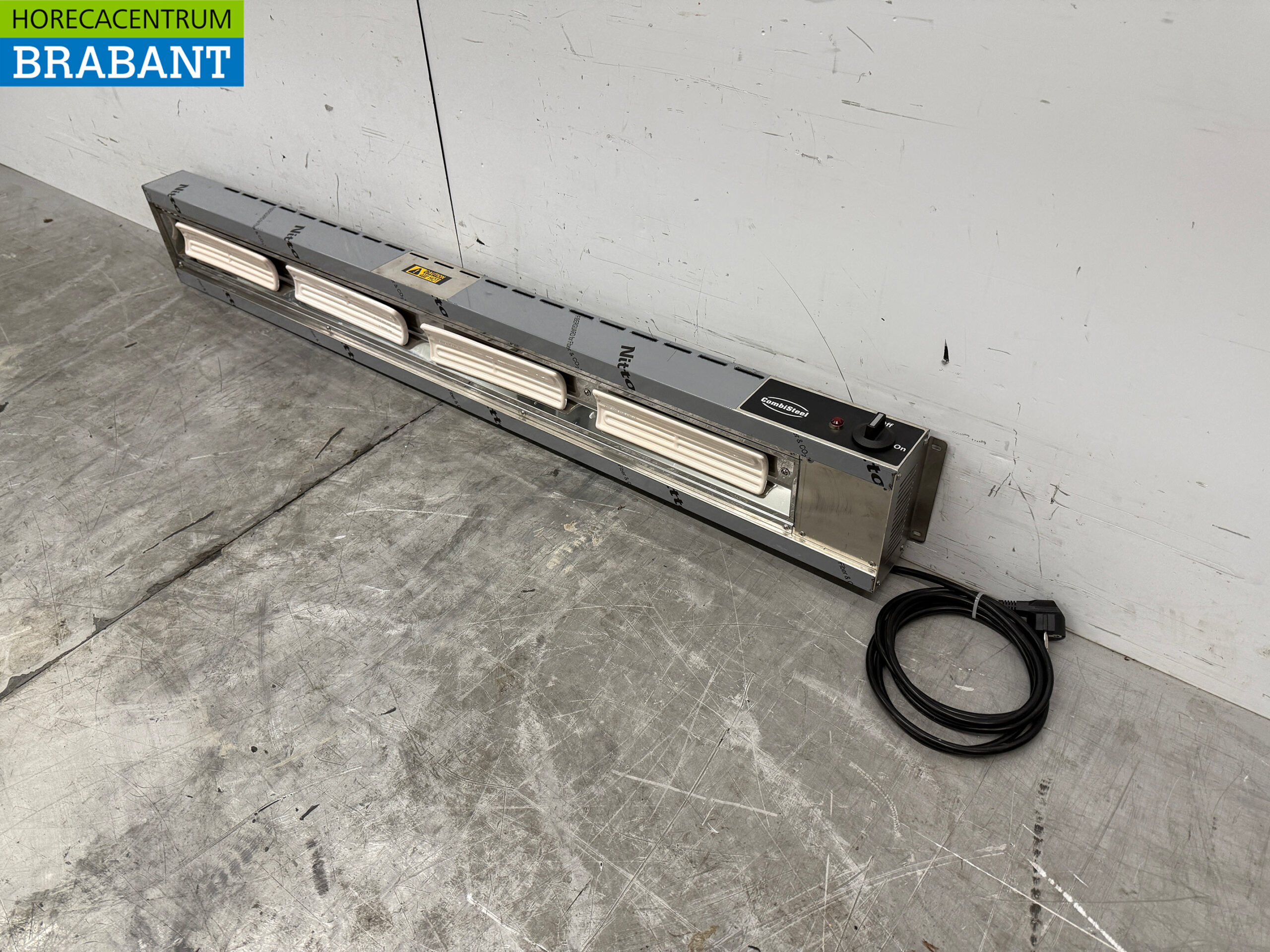 RVS Combisteel Keramische Warmtestraler Warmhoudlamp 138 cm 230V Horeca - Afbeelding 2