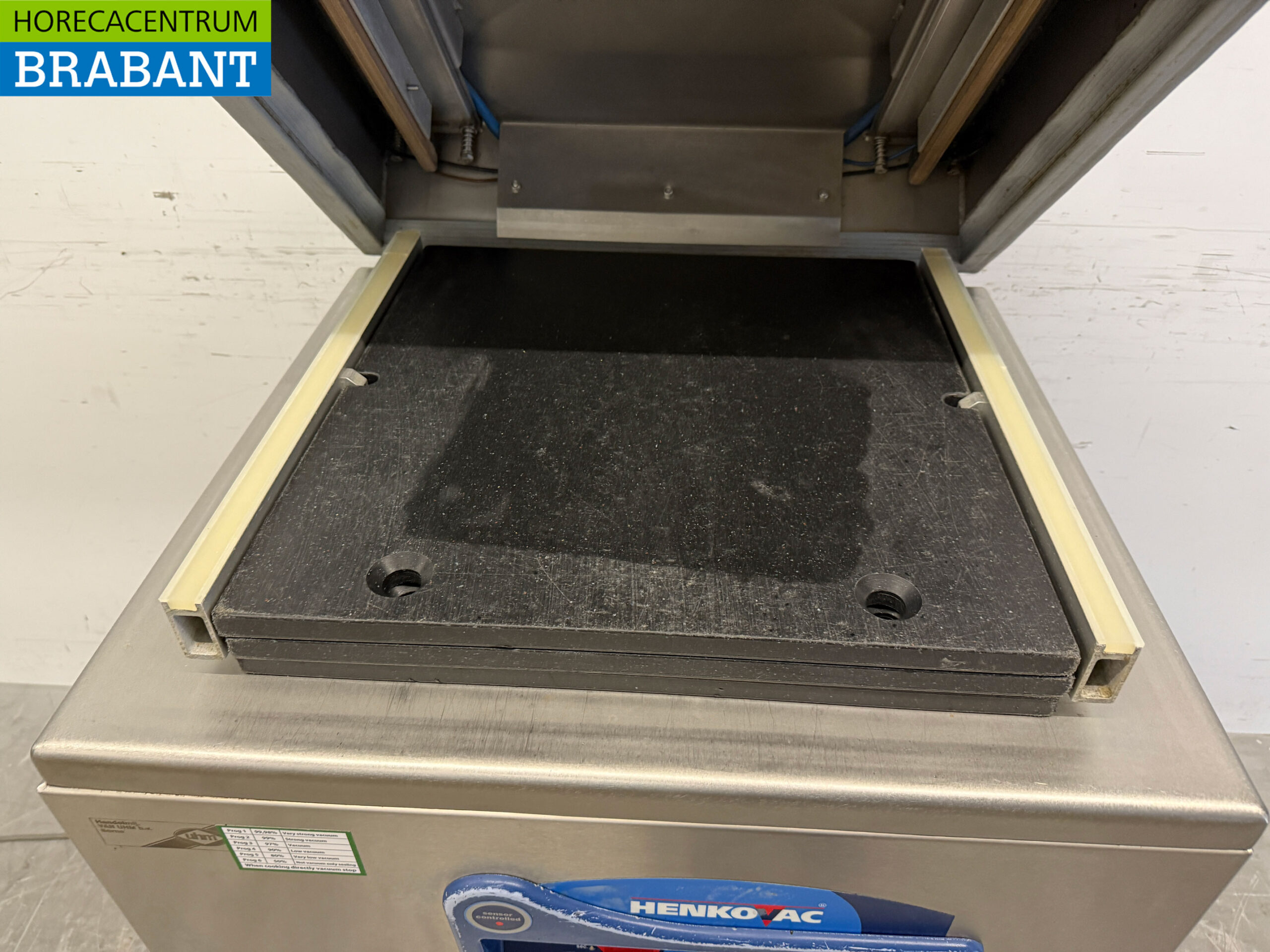 RVS Henkovac E-203 Verrijdbare Vacuummachine Vacumeermachine 400V Horeca - Afbeelding 4