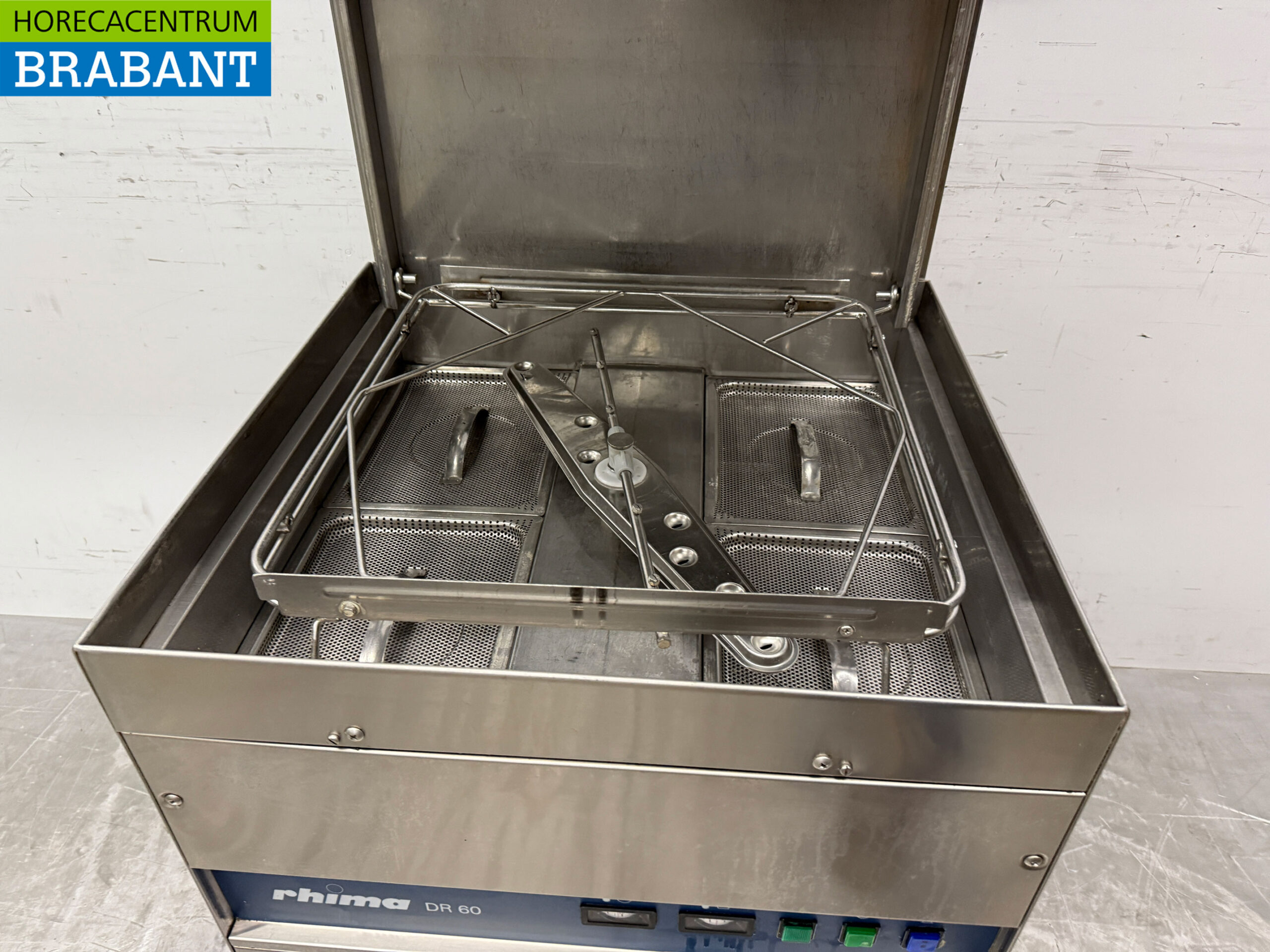 RVS Rhima DR60 Doorschuifvaatwasser 400V Horeca - Afbeelding 4